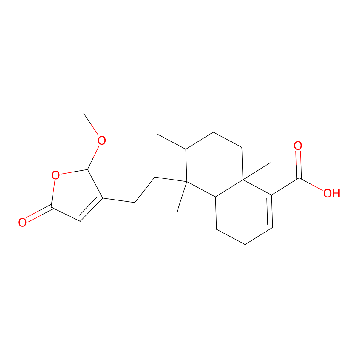 Dodovislactone B molecular structure, CAS 1616683-55-6
