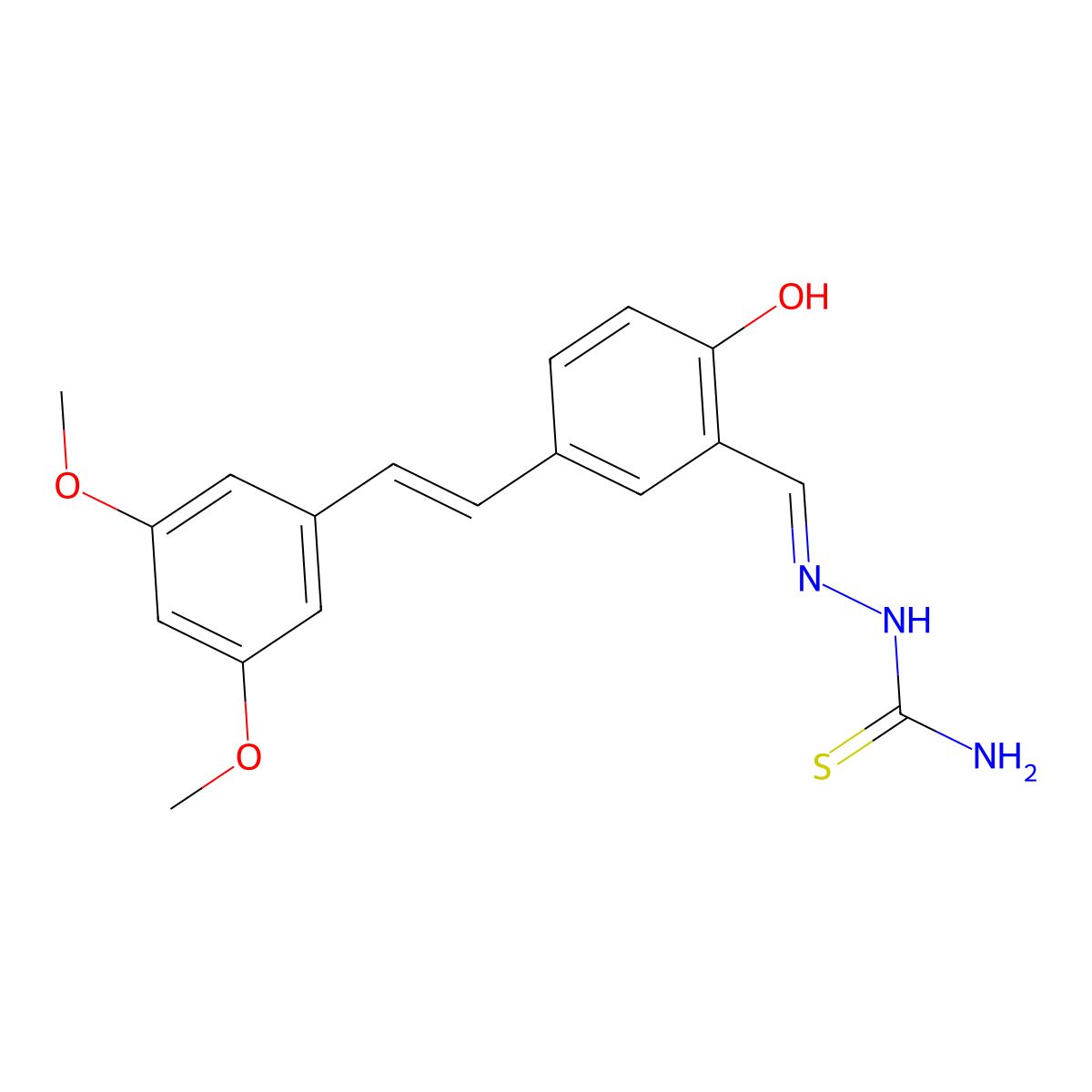 Pterostilbene-isothiocyanate molecular structure, CAS 1616974-29-8