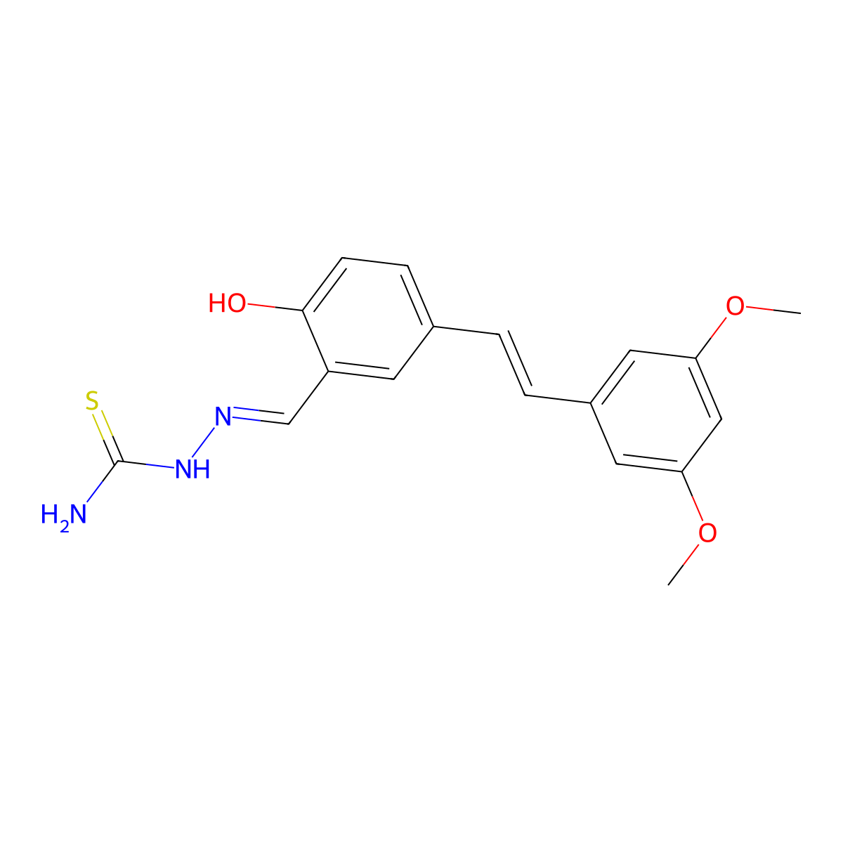 Pterostilbene-isothiocyanate molecular structure, CAS 1616974-29-8