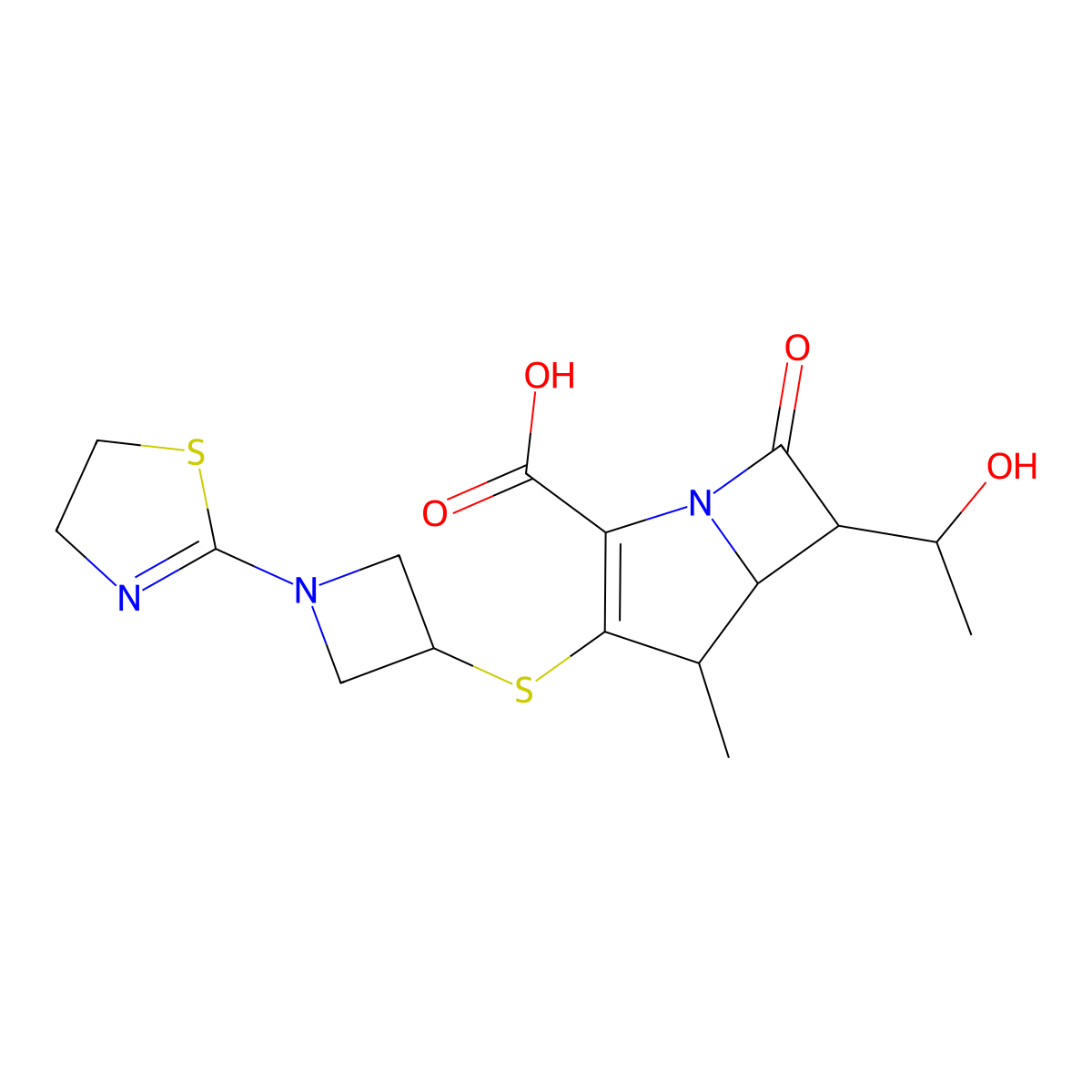 Tebipenem molecular structure, CAS 161715-21-5