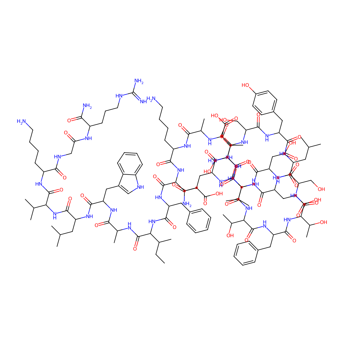 Glp-1-(9-36) molecular structure, CAS 161748-29-4