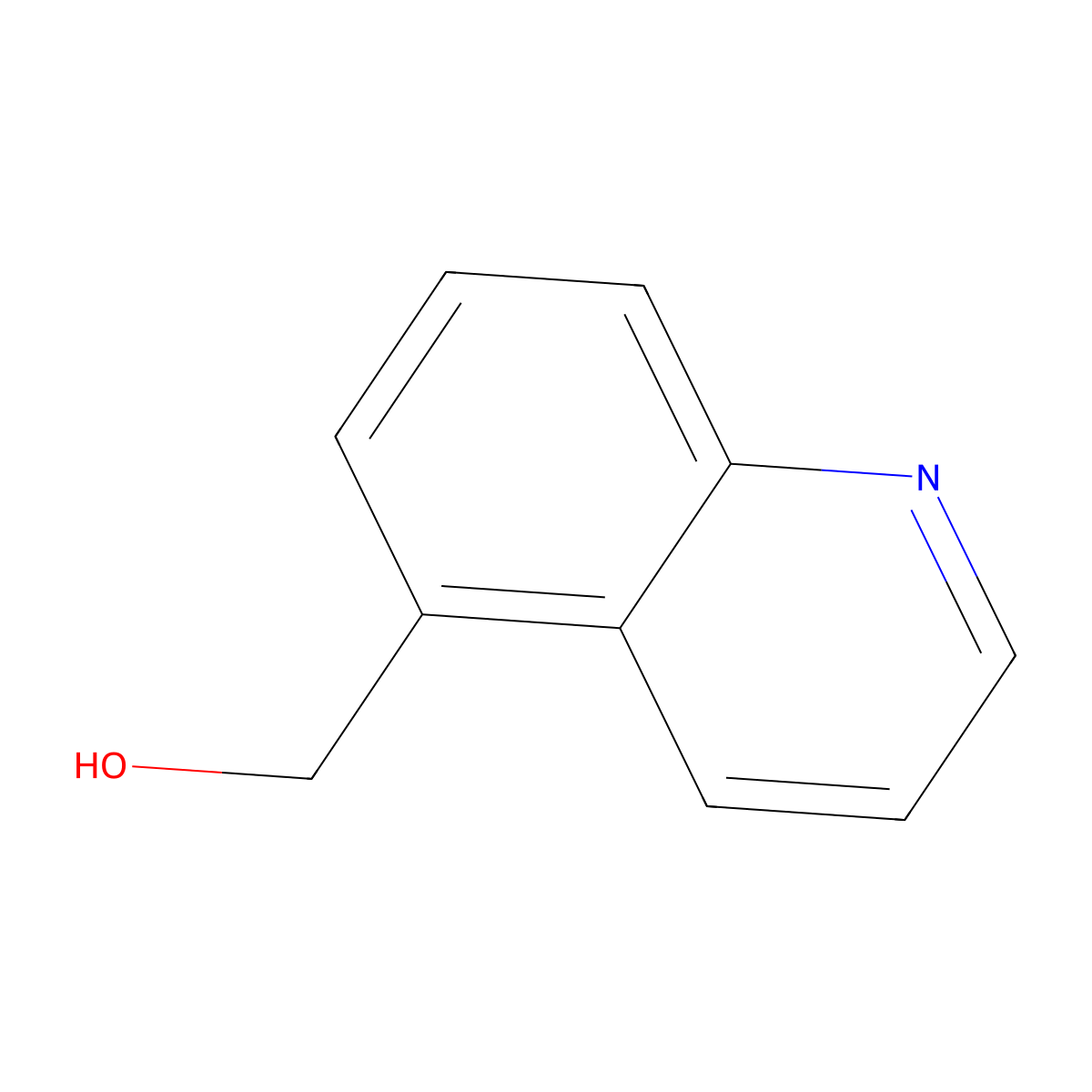 (Quinolin-5-yl)methanol molecular structure, CAS 16178-42-0