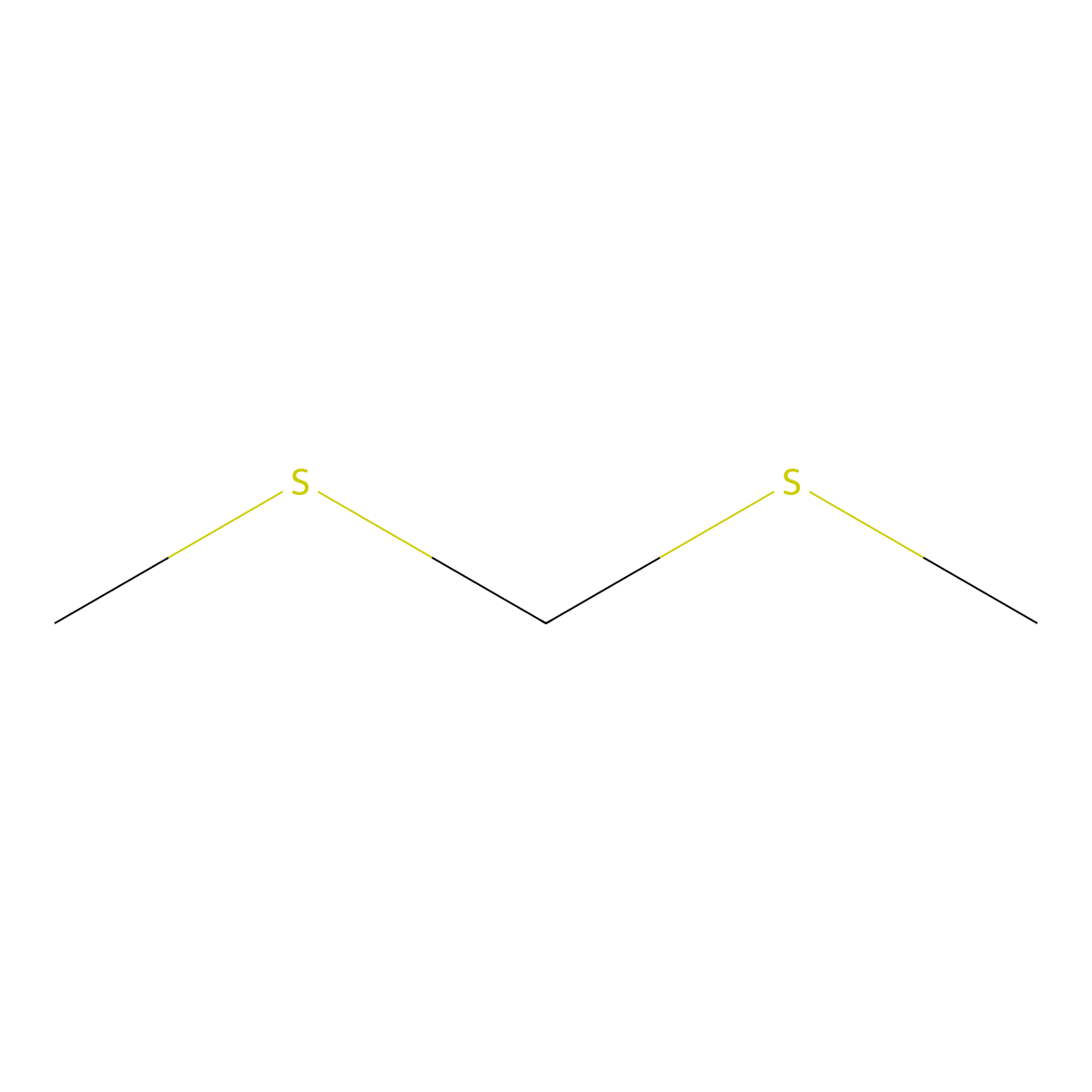 2,4-Dithiapentane molecular structure, CAS 1618-26-4