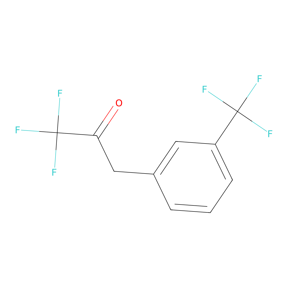 1,1,1-Trifluoro-3-[3-(trifluoromethyl)phenyl]propan-2-one molecular structure, CAS 161809-65-0