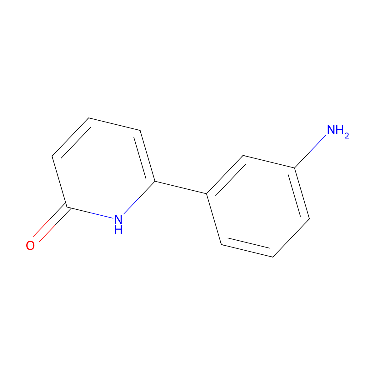 6-(3-Aminophenyl)pyridin-2-ol molecular structure, CAS 161887-04-3