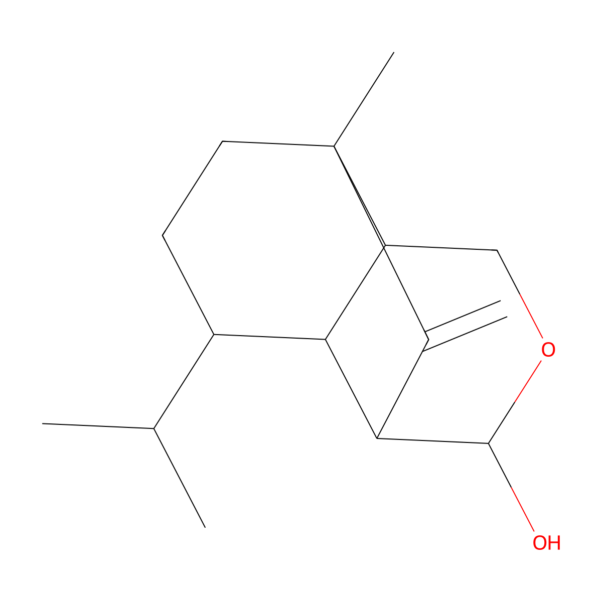 Prehelminthosporol molecular structure, CAS 1619-13-2