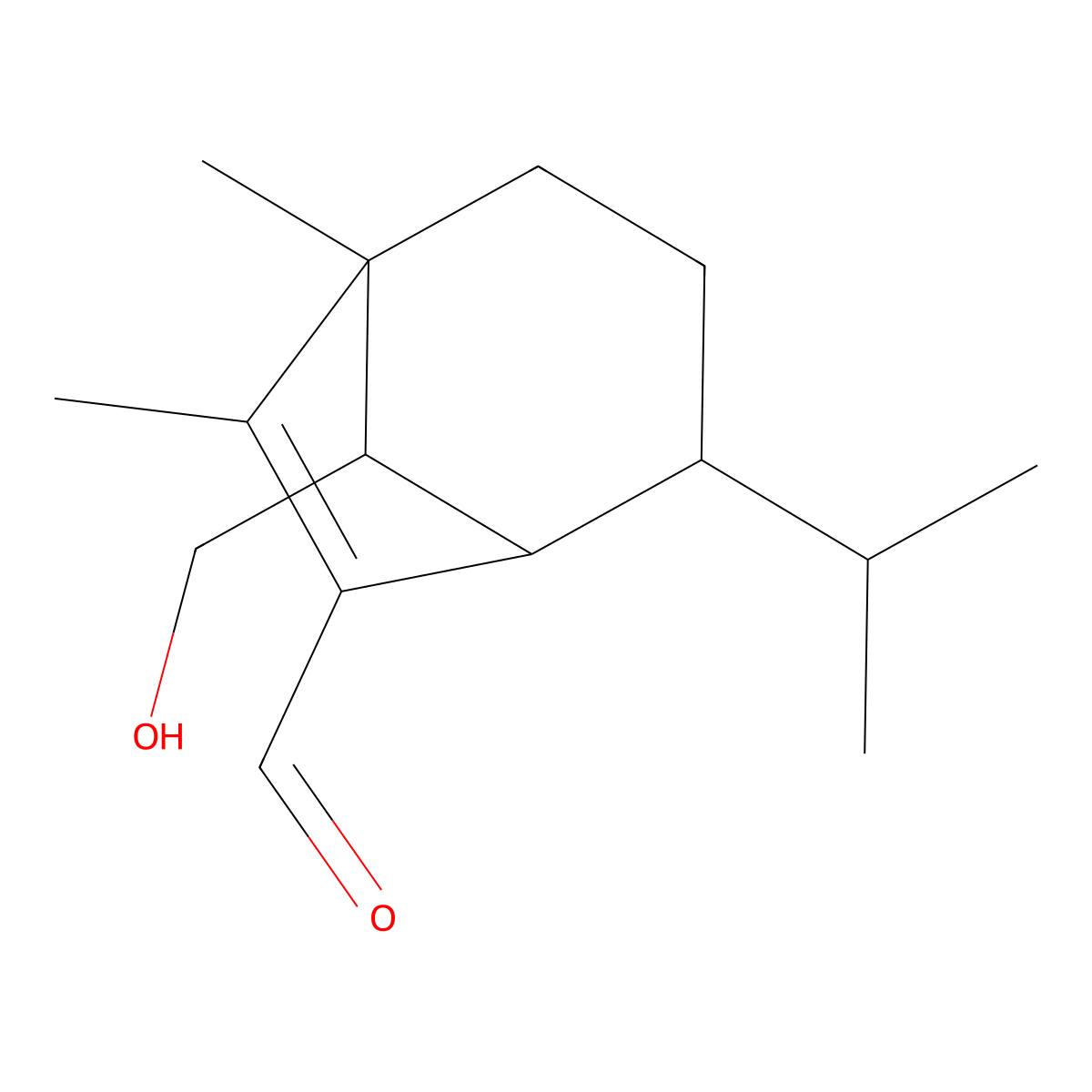 Helminthosporol molecular structure, CAS 1619-29-0