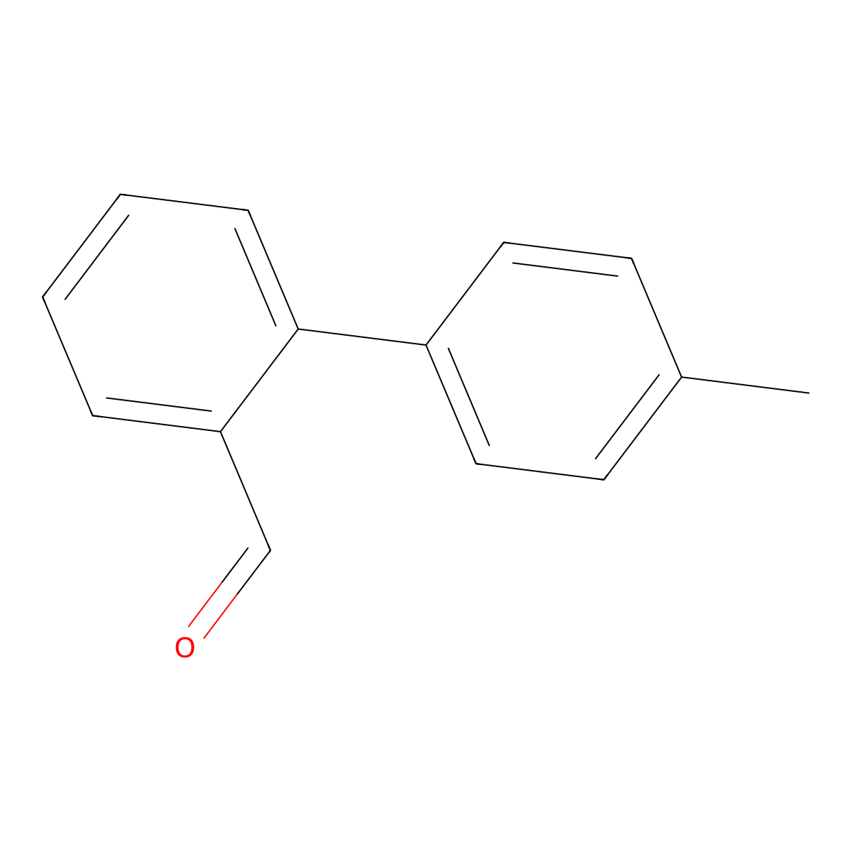 4'-Methyl-[1,1'-biphenyl]-2-carbaldehyde molecular structure, CAS 16191-28-9