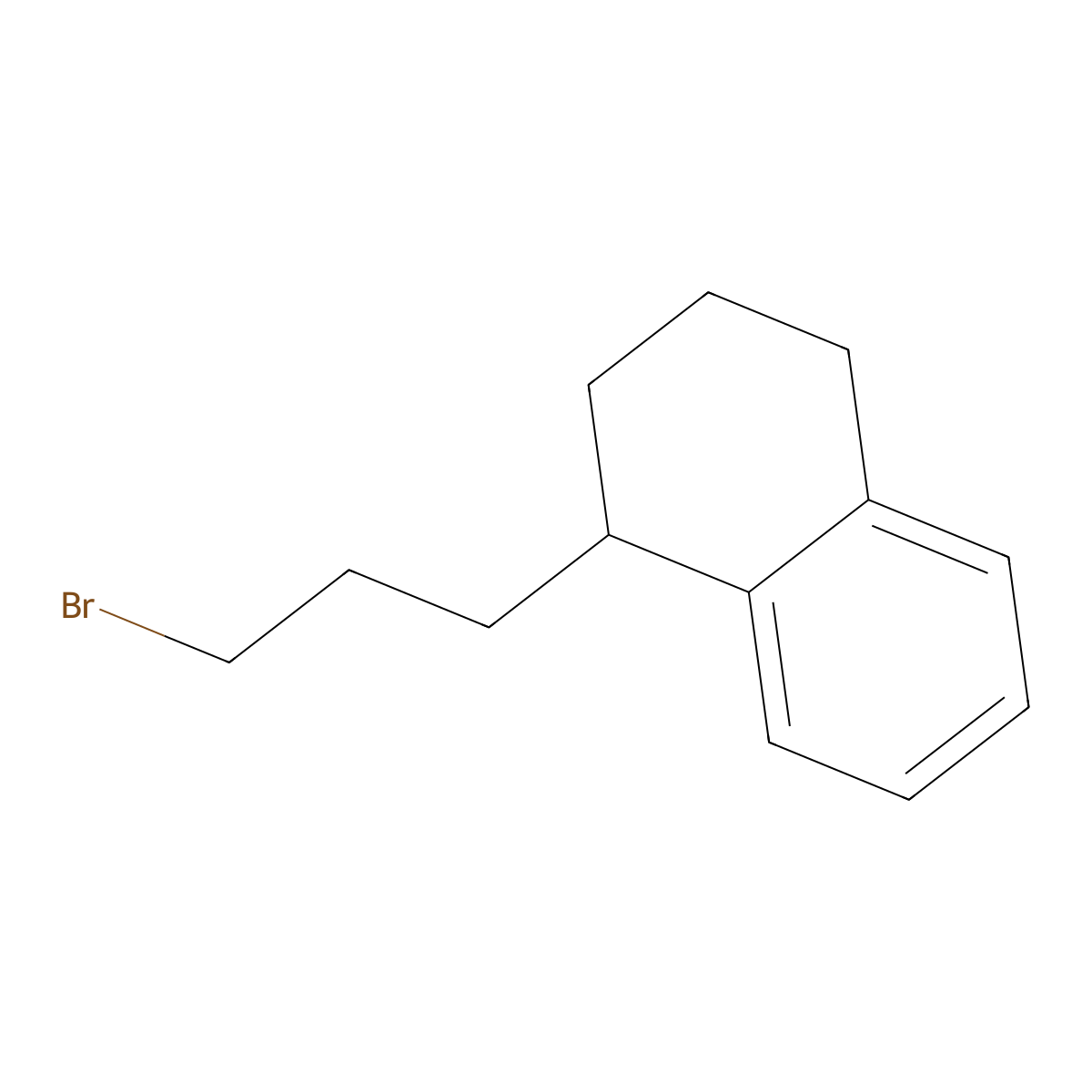 1-(3-Bromopropyl)-1,2,3,4-tetrahydronaphthalene molecular structure, CAS 161923-63-3