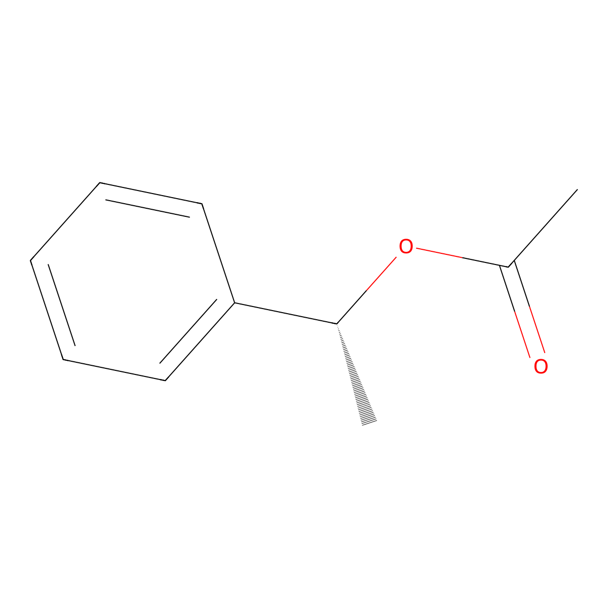 (+)-Styrallyl acetate molecular structure, CAS 16197-92-5