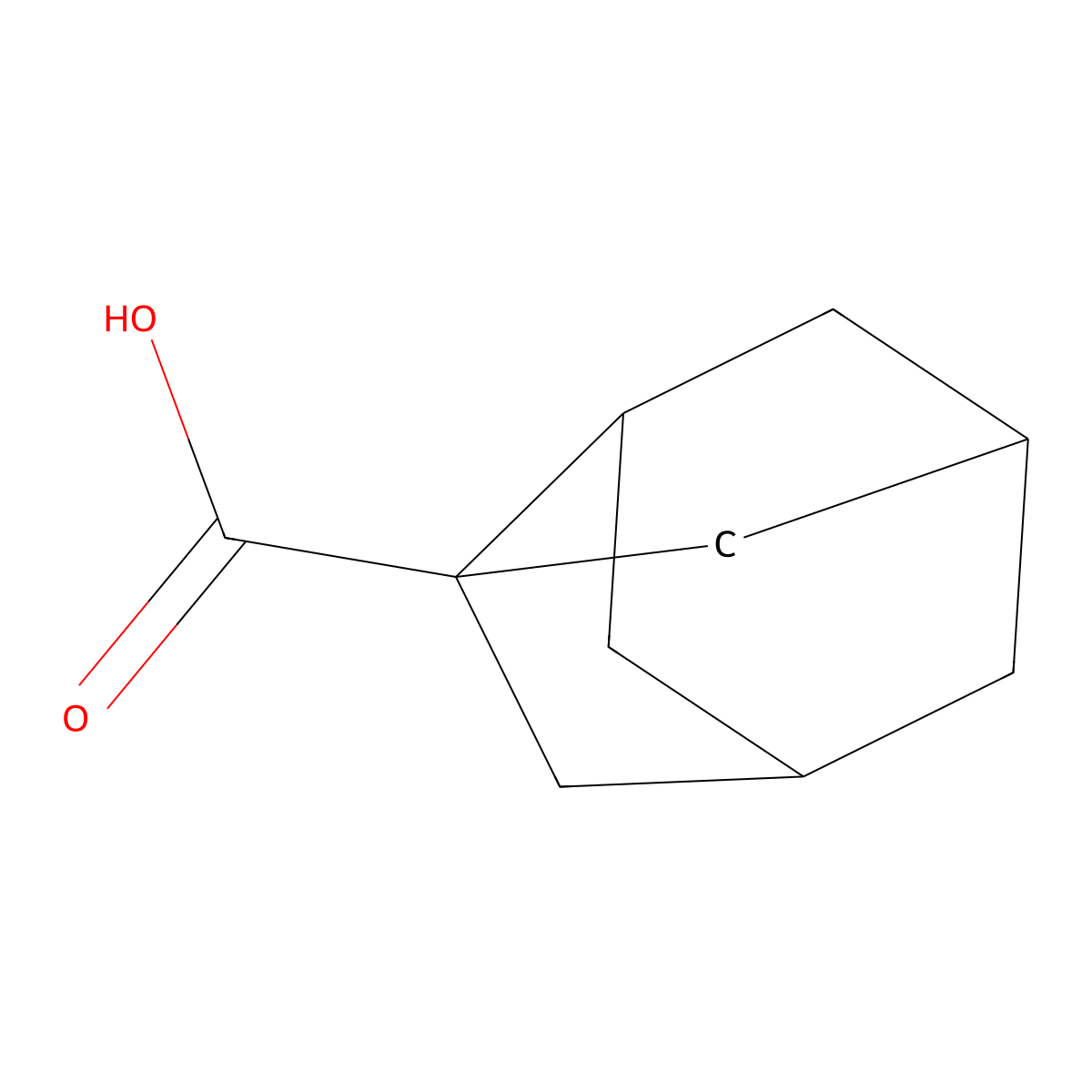 Hexahydro-2,5-methanopentalene-3a(1H)-carboxylic acid molecular structure, CAS 16200-53-6