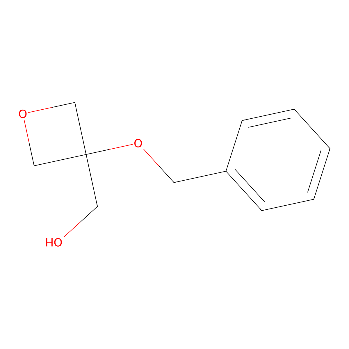 [3-(Benzyloxy)oxetan-3-yl]methanol molecular structure, CAS 1620017-07-3