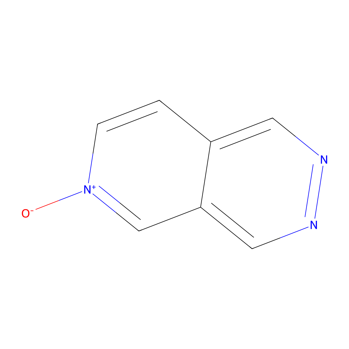 Pyrido(3,4-d)pyridazine 6-oxide molecular structure, CAS 162022-87-9