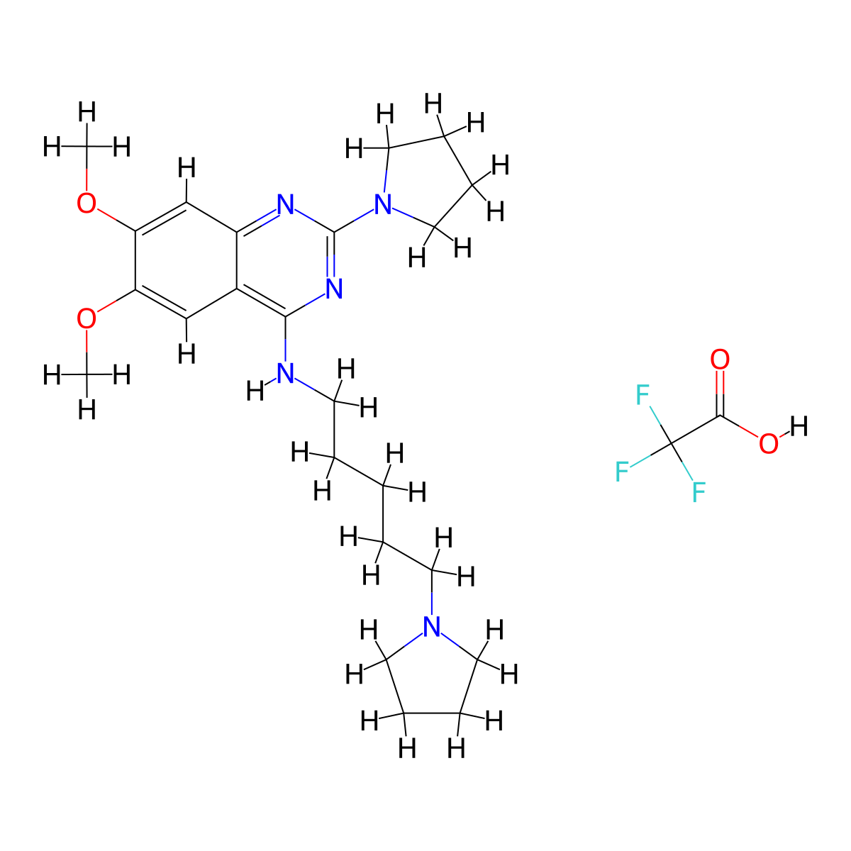UNC0379 trifluoroacetate molecular structure, CAS 1620401-83-3
