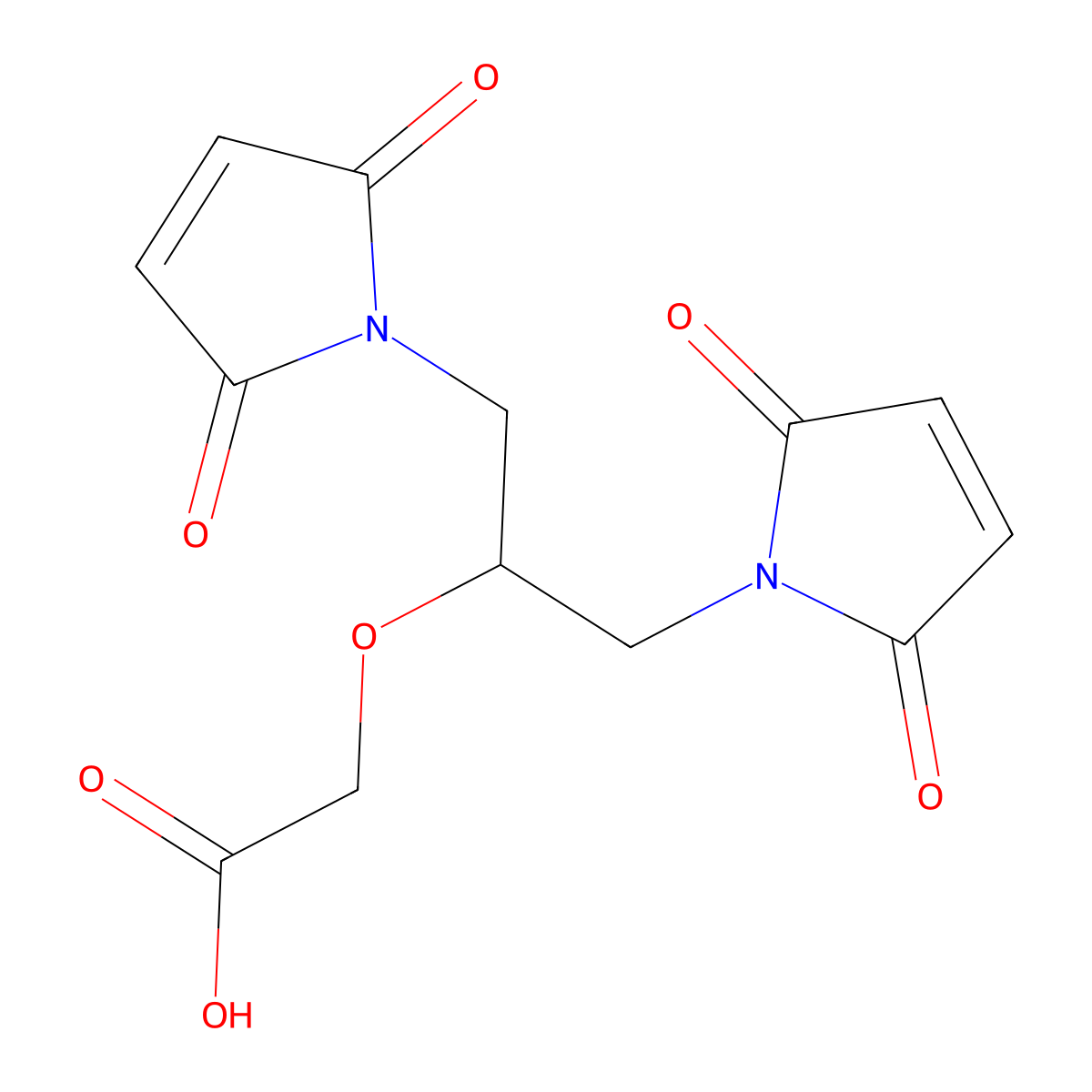 diMal-O-CH2COOH molecular structure, CAS 1620837-47-9