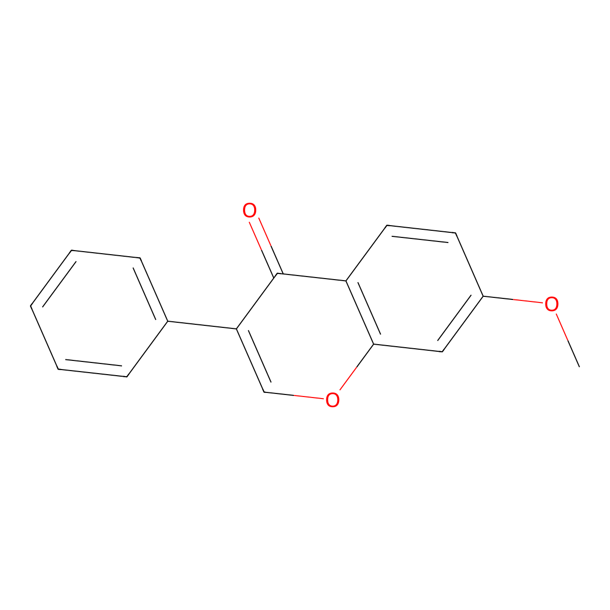 7-Methoxyisoflavone molecular structure, CAS 1621-56-3