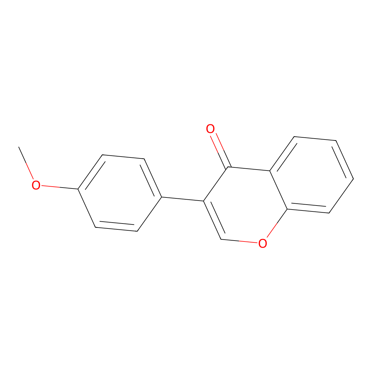 4'-O-Methylisoflavone molecular structure, CAS 1621-58-5