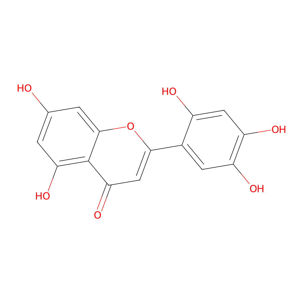 Isoetin molecular structure, CAS 1621-84-7