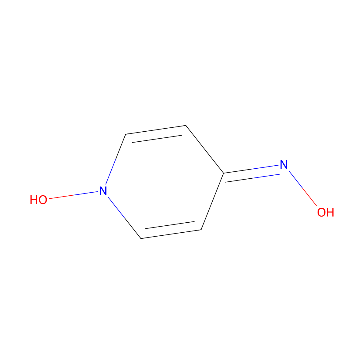 4-Hydroxyaminopyridine 1-oxide molecular structure, CAS 1621-90-5