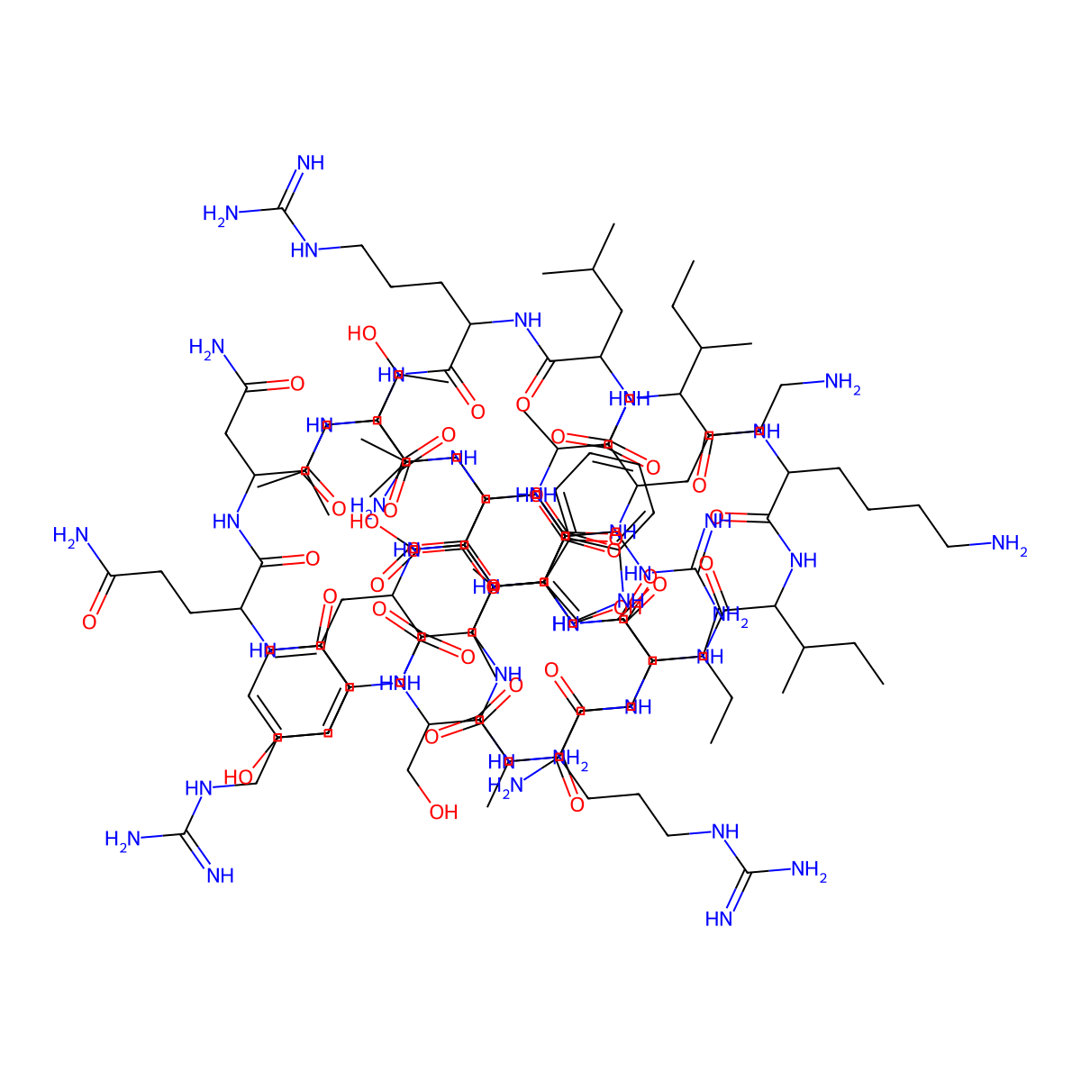 Myostatin inhibitory peptide 7 molecular structure, CAS 1621169-52-5