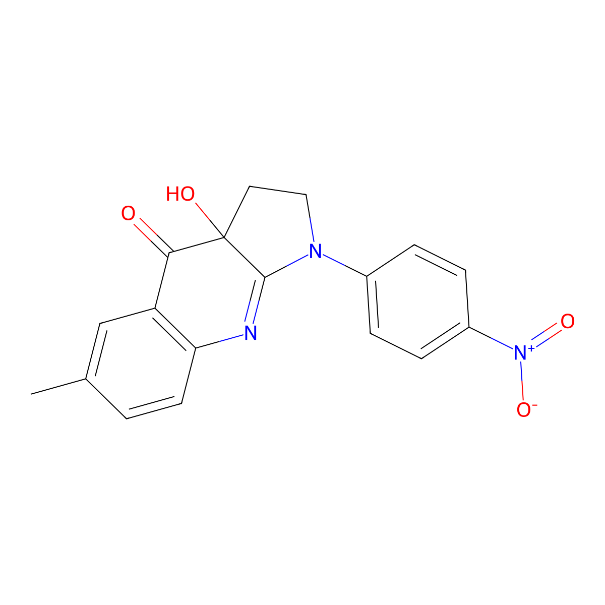 p-Nitroblebbistatin molecular structure, CAS 1621326-32-6