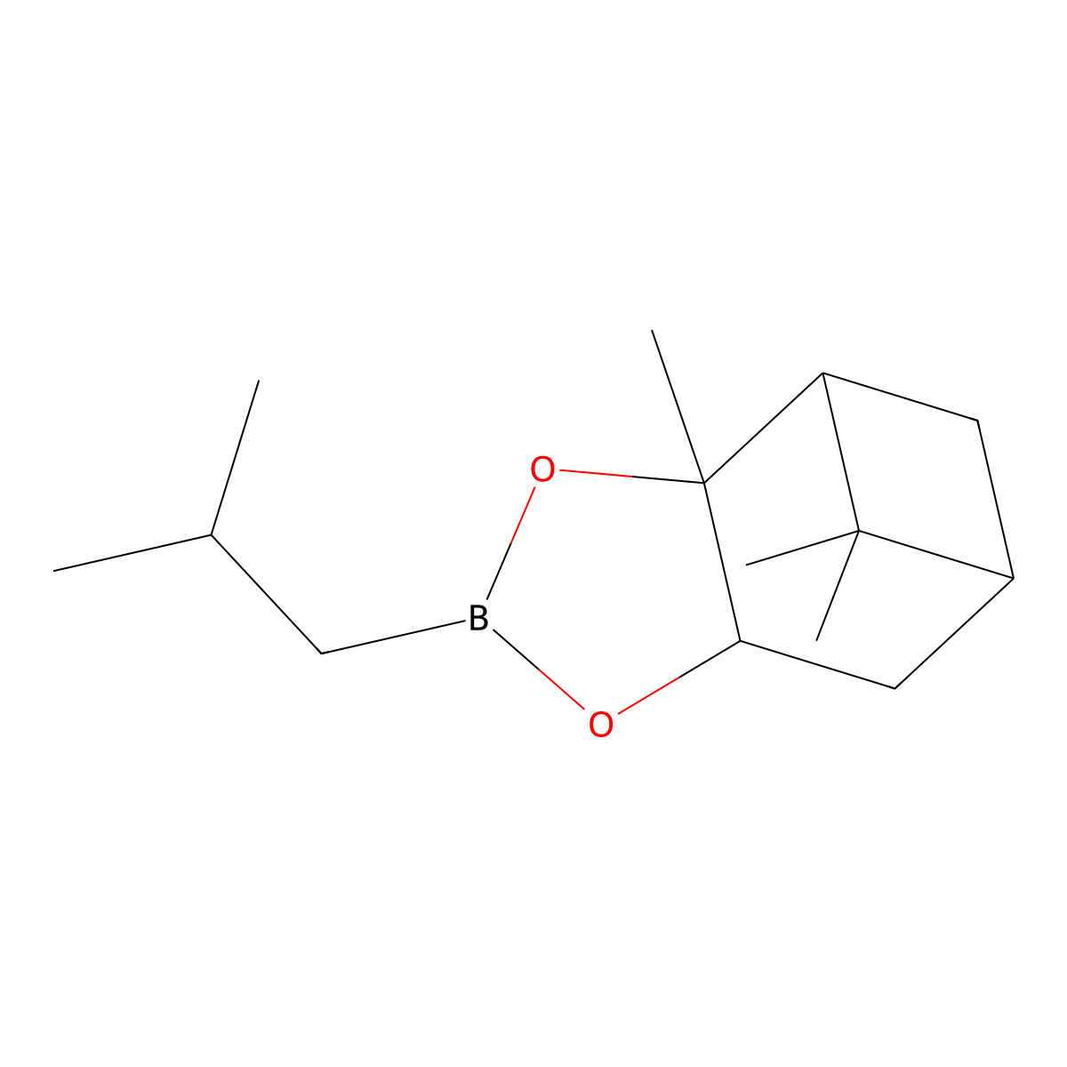 2-Methylpropaneboronic acid(1S,2S,3R,5S)-(+)-2,3-pinanediol ester molecular structure, CAS 1621395-63-8