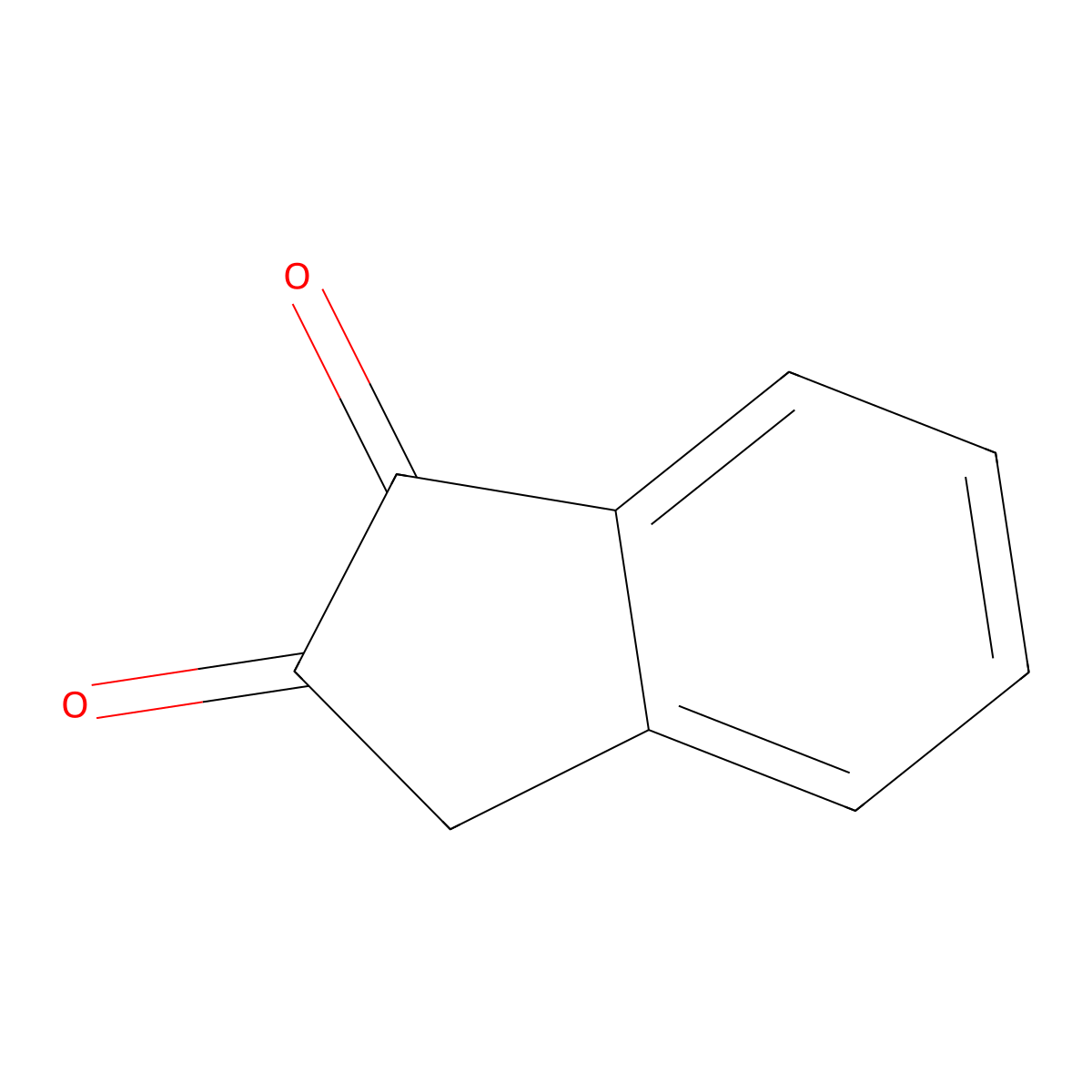 1,2-Indandione molecular structure, CAS 16214-27-0