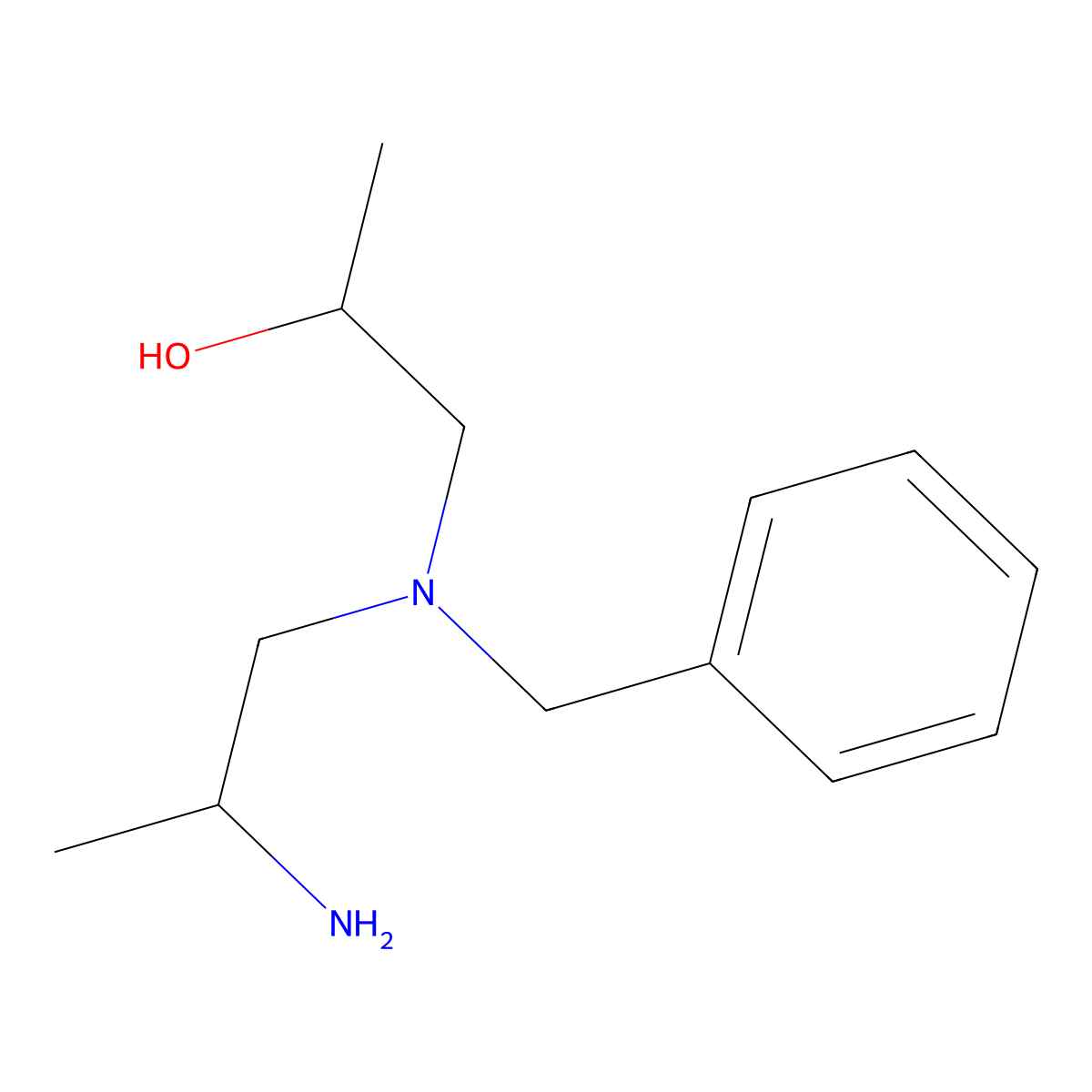 (R)-1-[[(S)-2-Aminopropyl](benzyl)amino]-2-propanol molecular structure, CAS 162150-54-1