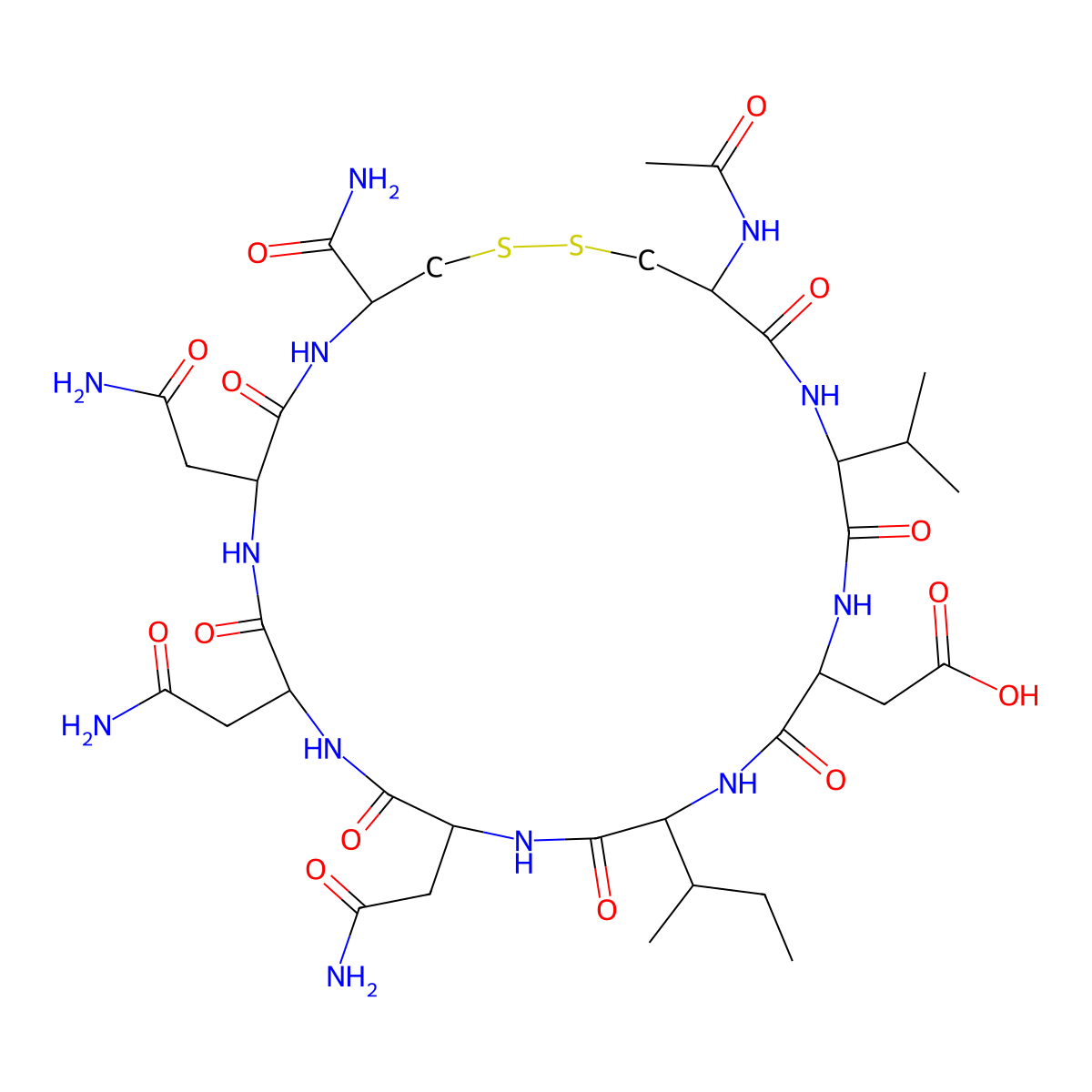 SPSB2-iNOS inhibitory cyclic peptide-1 molecular structure, CAS 1621616-13-4