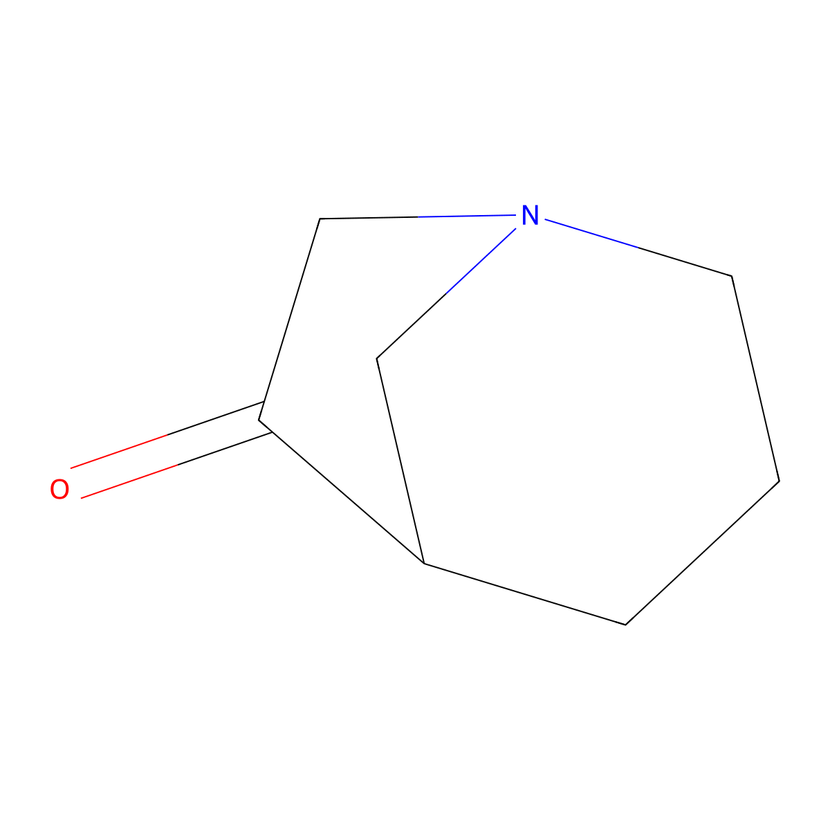 1-Azabicyclo[3.2.1]octan-6-one molecular structure, CAS 162184-58-9