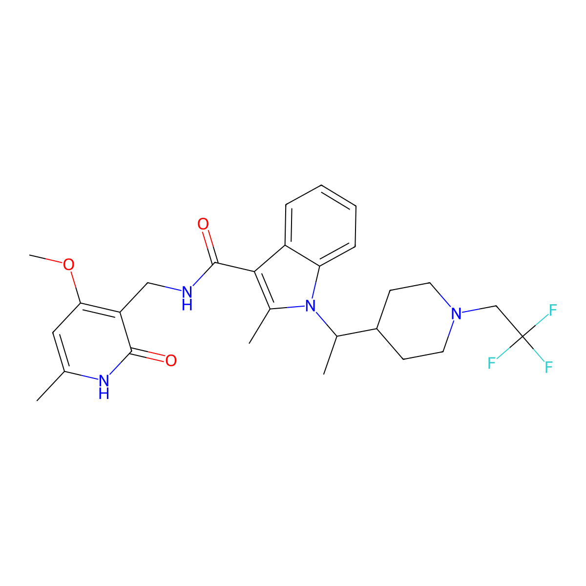 Lirametostat molecular structure, CAS 1621862-70-1