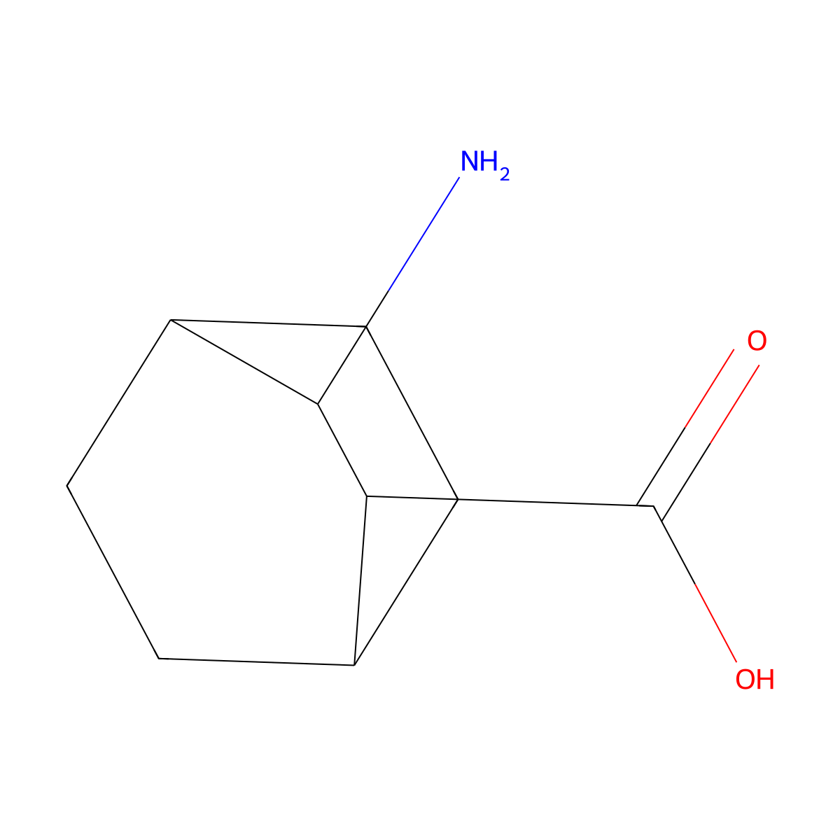 (2S,3S)-3-aminobicyclo[2.2.2]octane-2-carboxylic acid molecular structure, CAS 1621863-51-1
