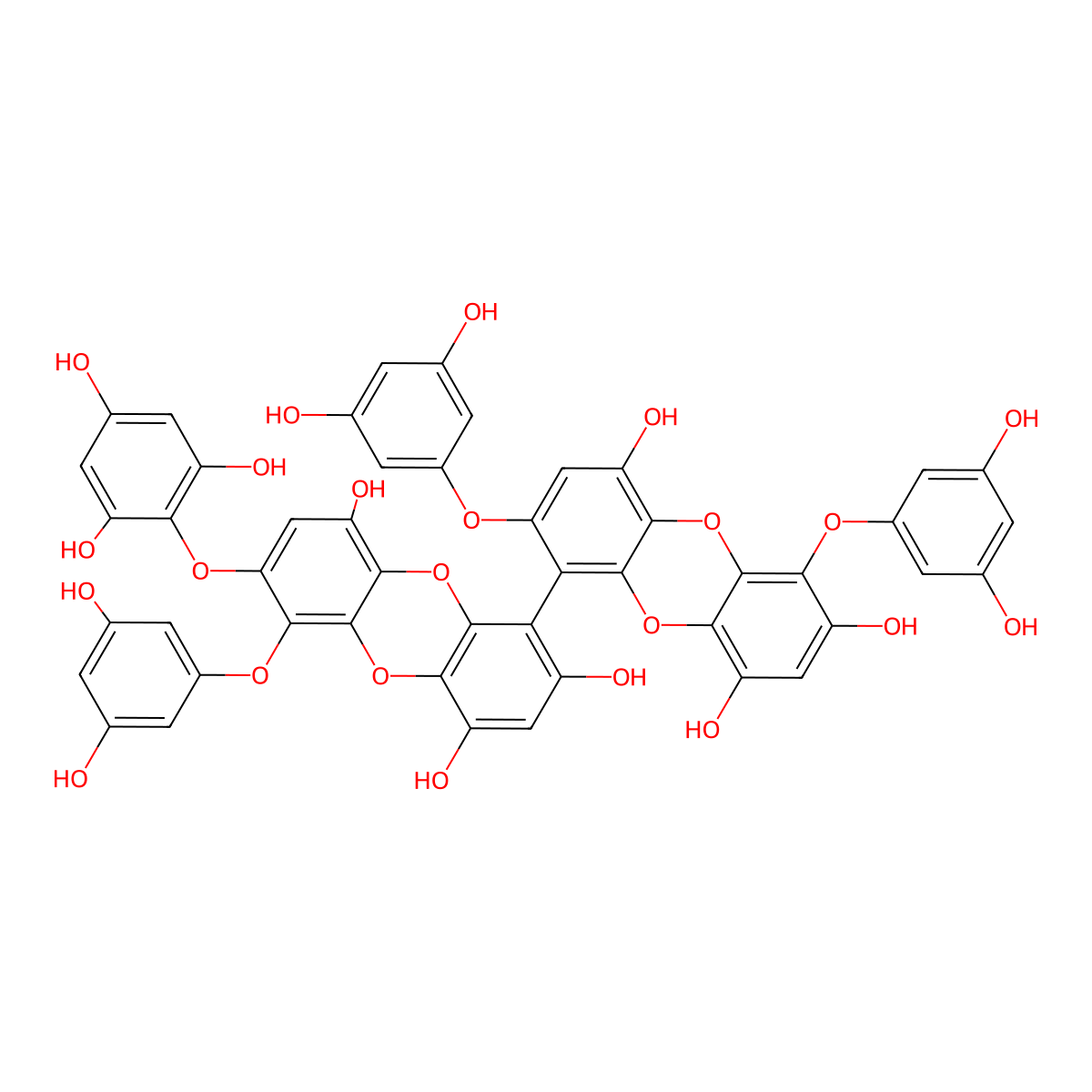 2,7''-Phloroglucinol-6,6'-bieckol molecular structure, CAS 1621988-60-0