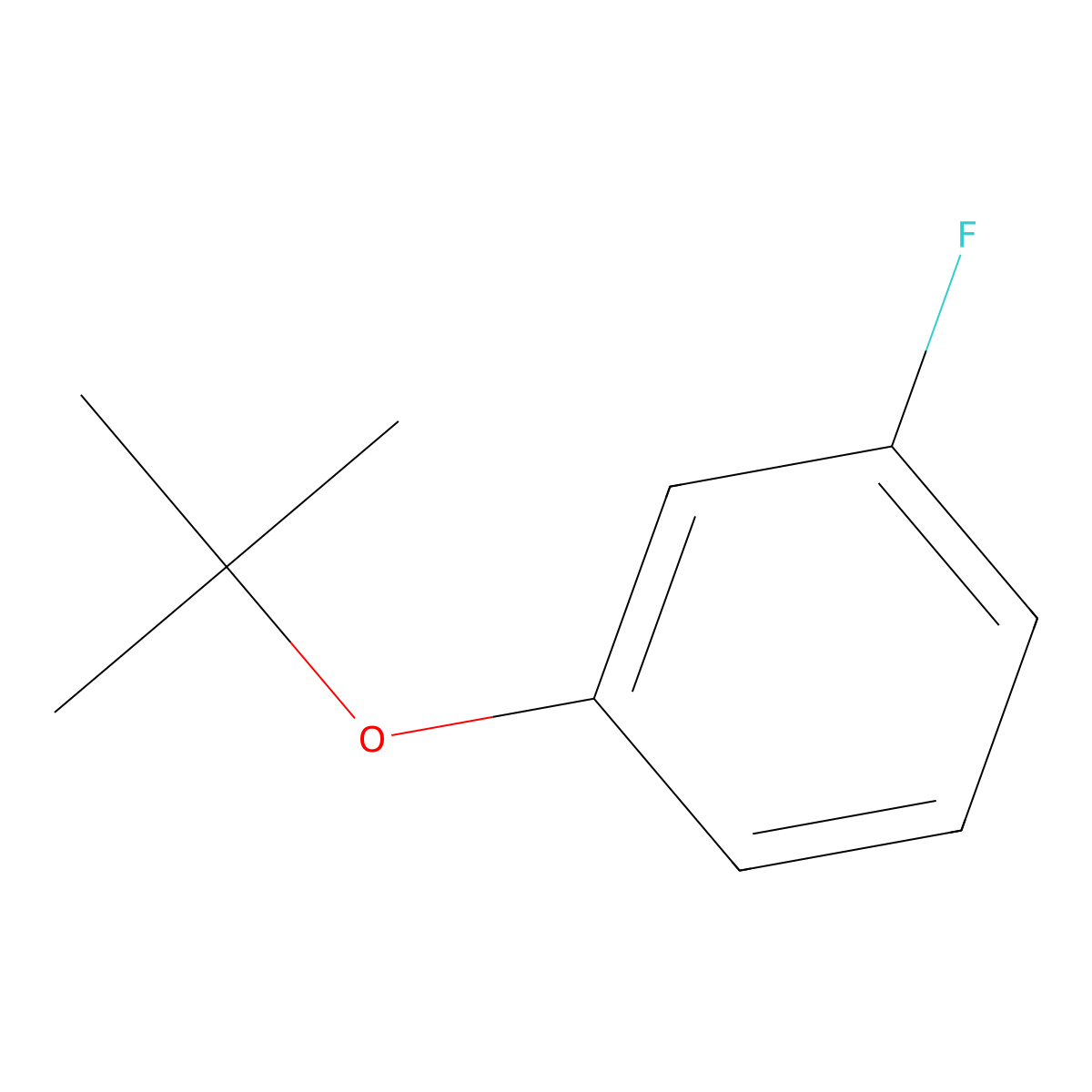 1-(tert-Butoxy)-3-fluorobenzene molecular structure, CAS 16222-40-5