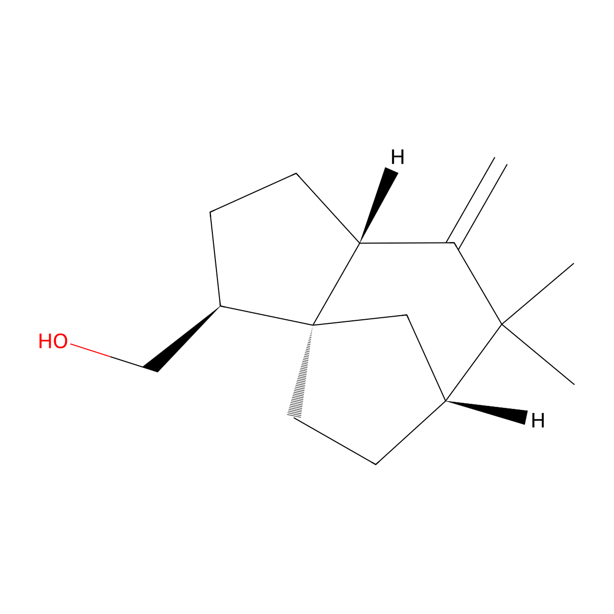 Khusimol molecular structure, CAS 16223-63-5