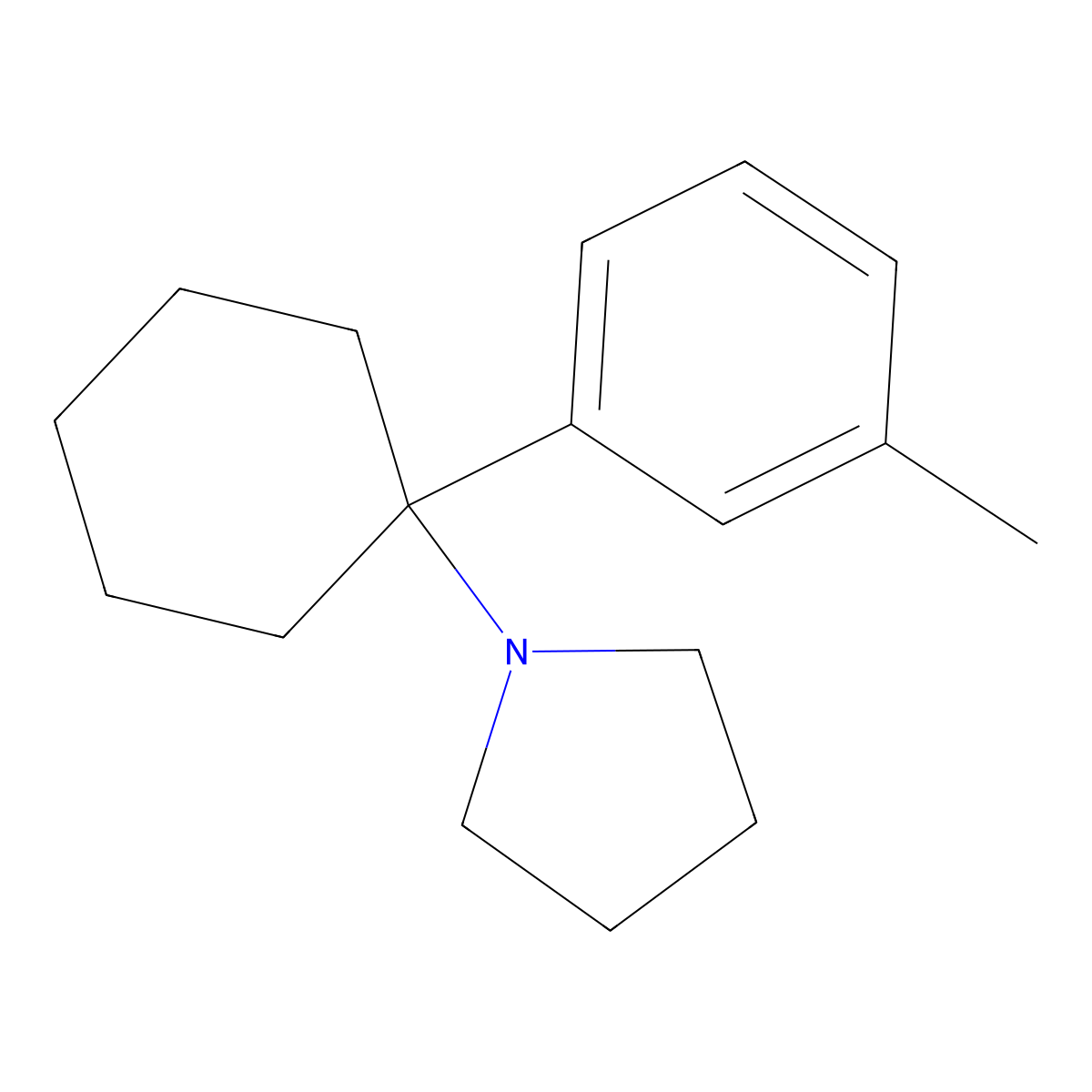 3-Methyl-PCPy molecular structure, CAS 1622348-63-3