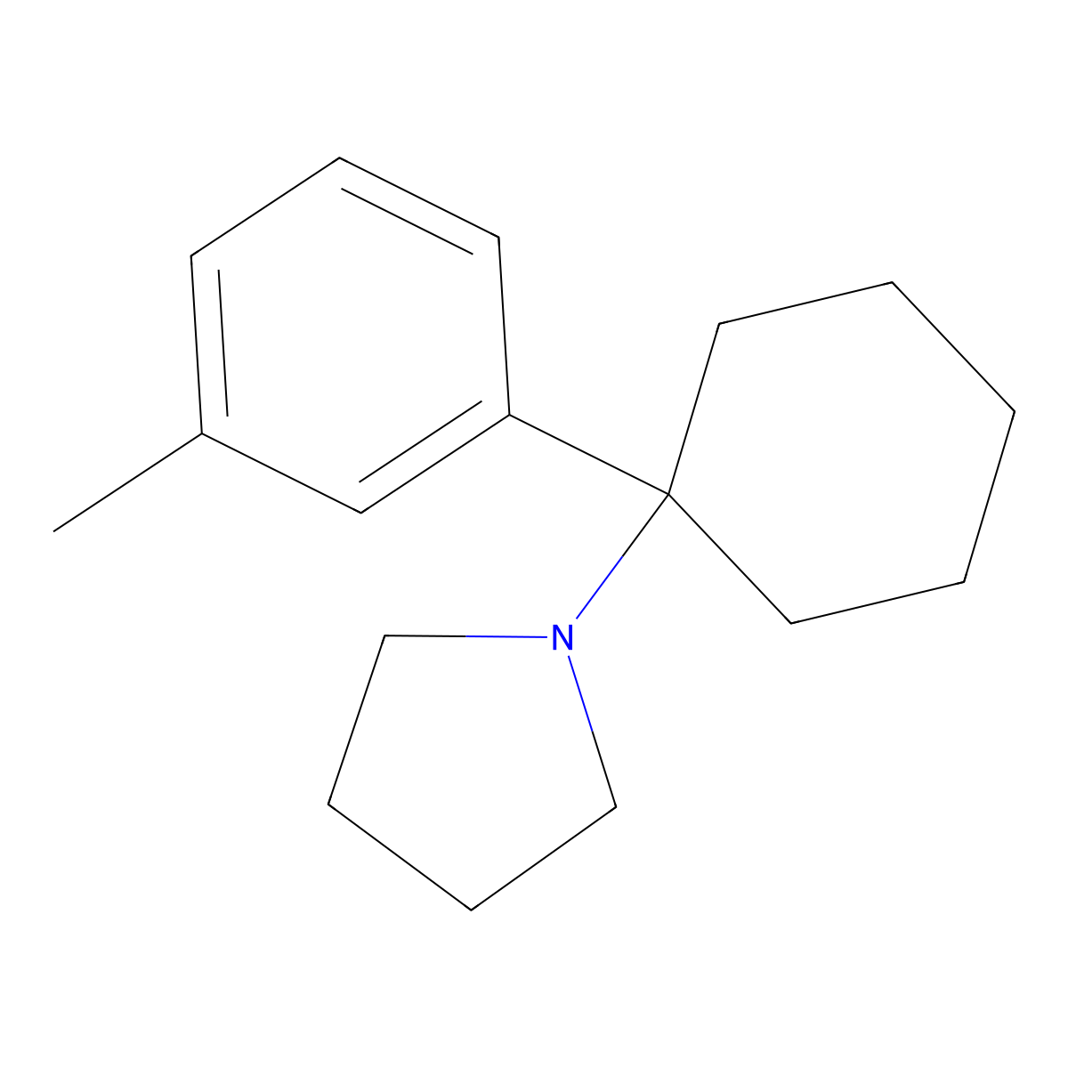 3-Methyl-PCPy molecular structure, CAS 1622348-63-3