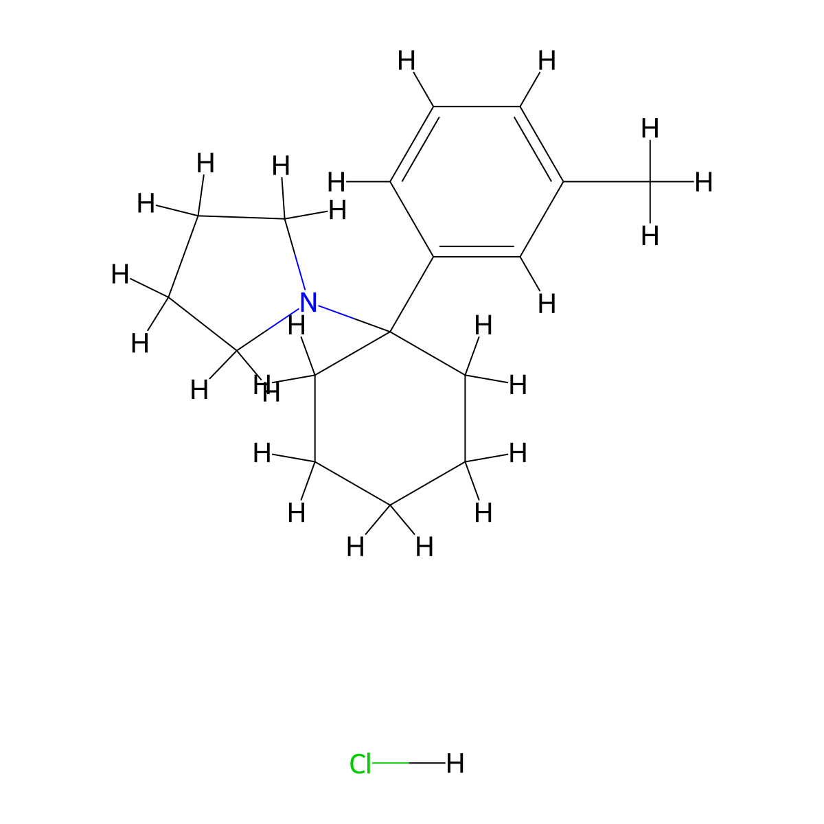 3-methyl Rolicyclidine (hydrochloride) molecular structure, CAS 1622348-68-8
