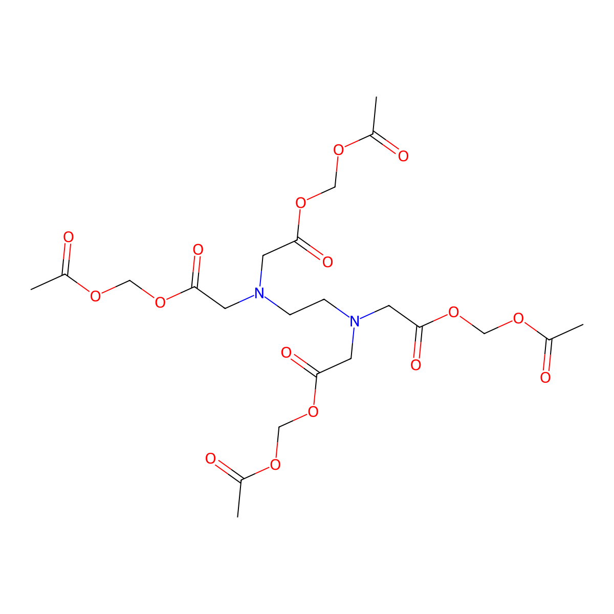 Edta-AM molecular structure, CAS 162303-59-5