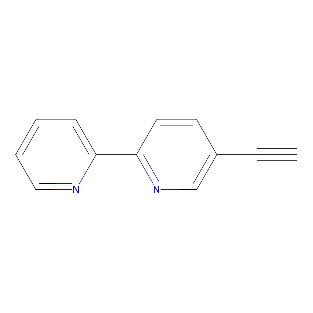 5-Ethynyl-2,2'-bipyridine molecular structure, CAS 162318-34-5