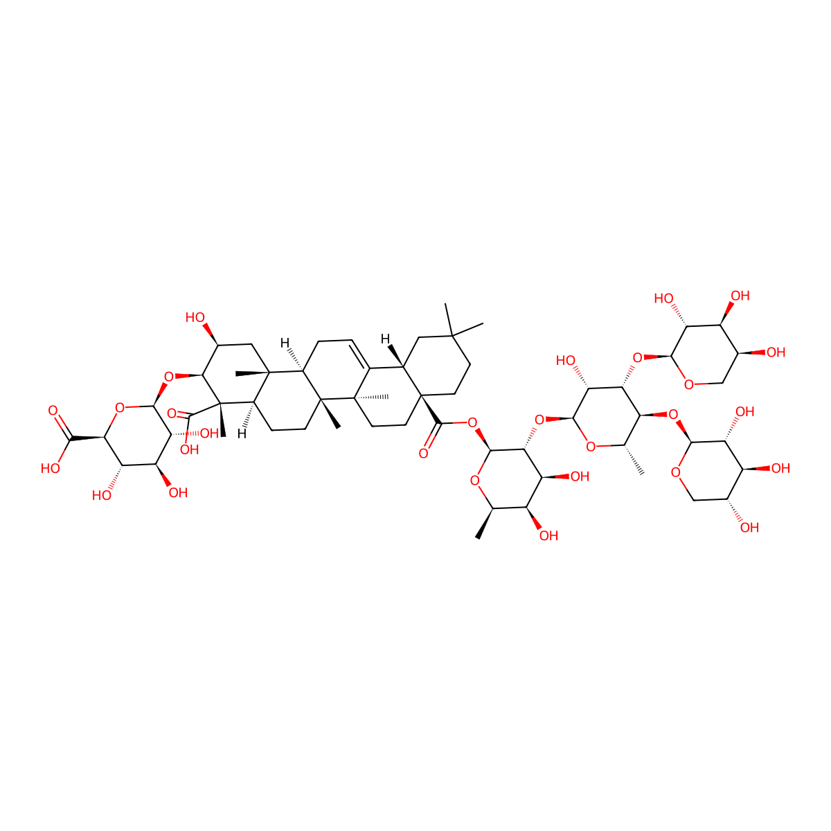 Celosin J molecular structure, CAS 1623405-29-7