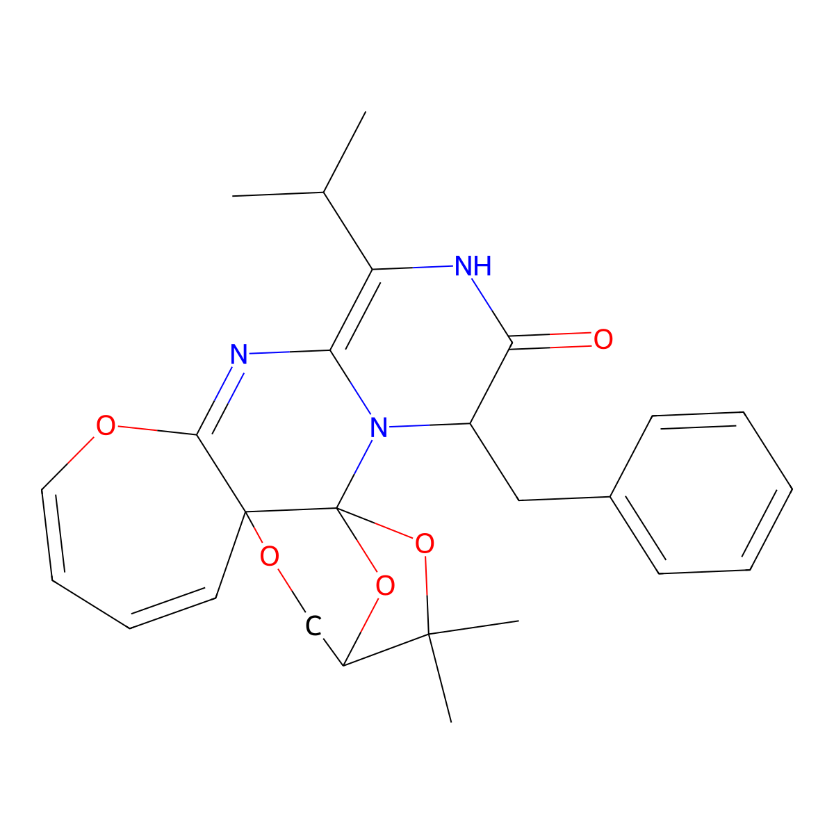 Varioxepine A molecular structure, CAS 1623451-72-8