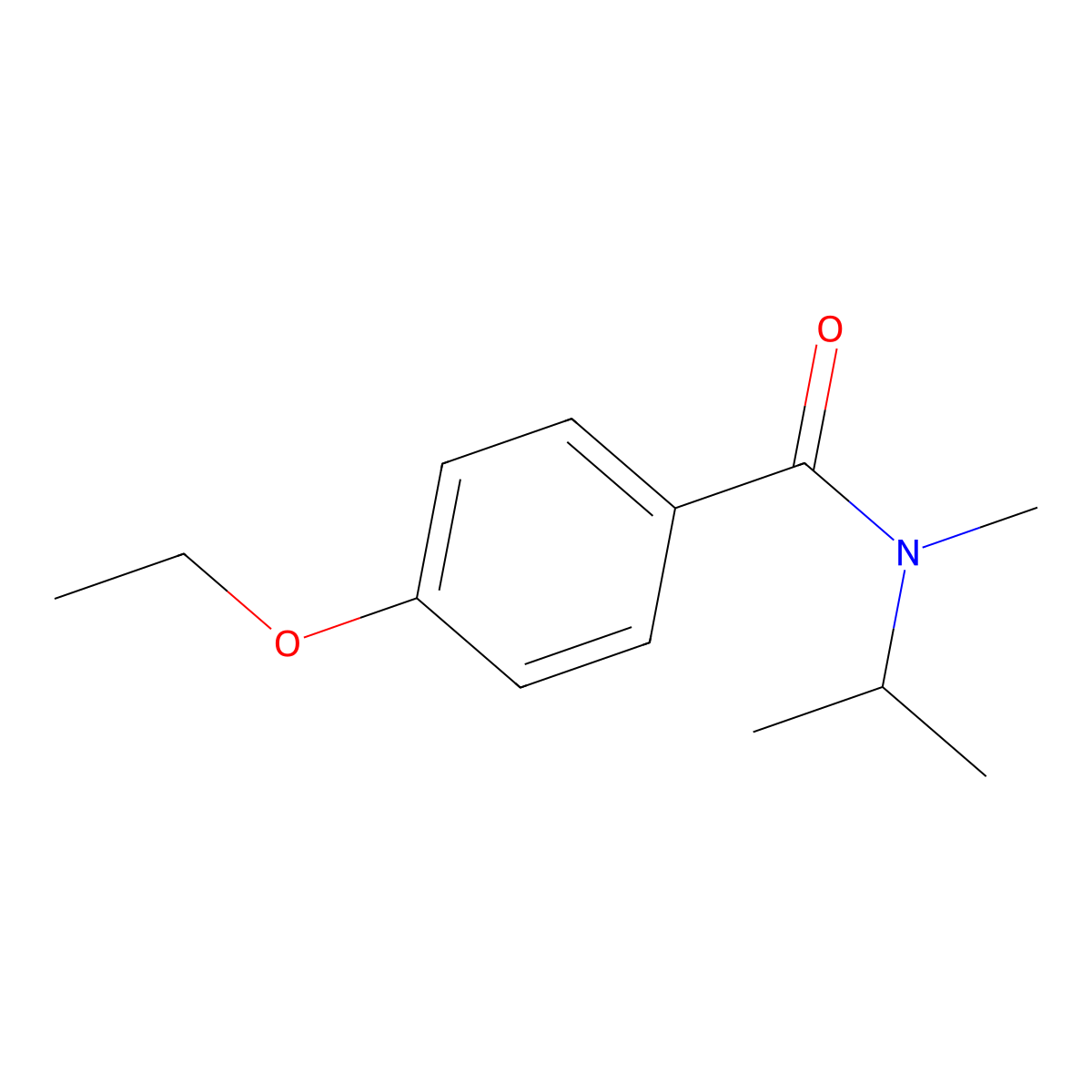 4-Ethoxy-N-methyl-N-(1-methylethyl)benzamide molecular structure, CAS 1623540-34-0