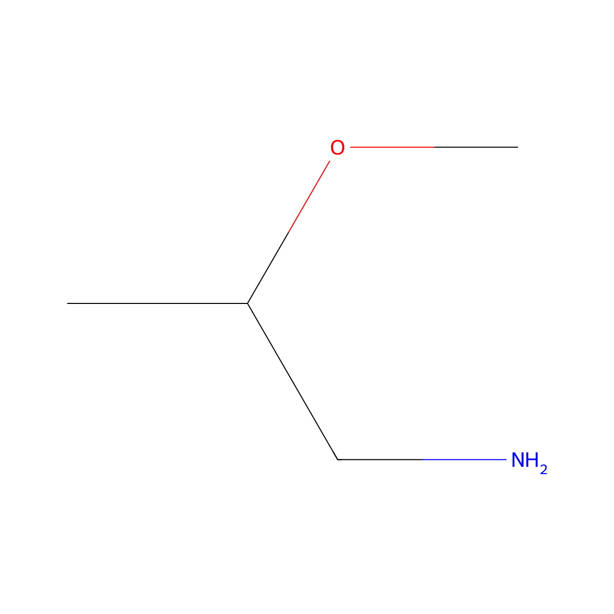 (R)-2-Methoxypropylamine molecular structure, CAS 162356-14-1