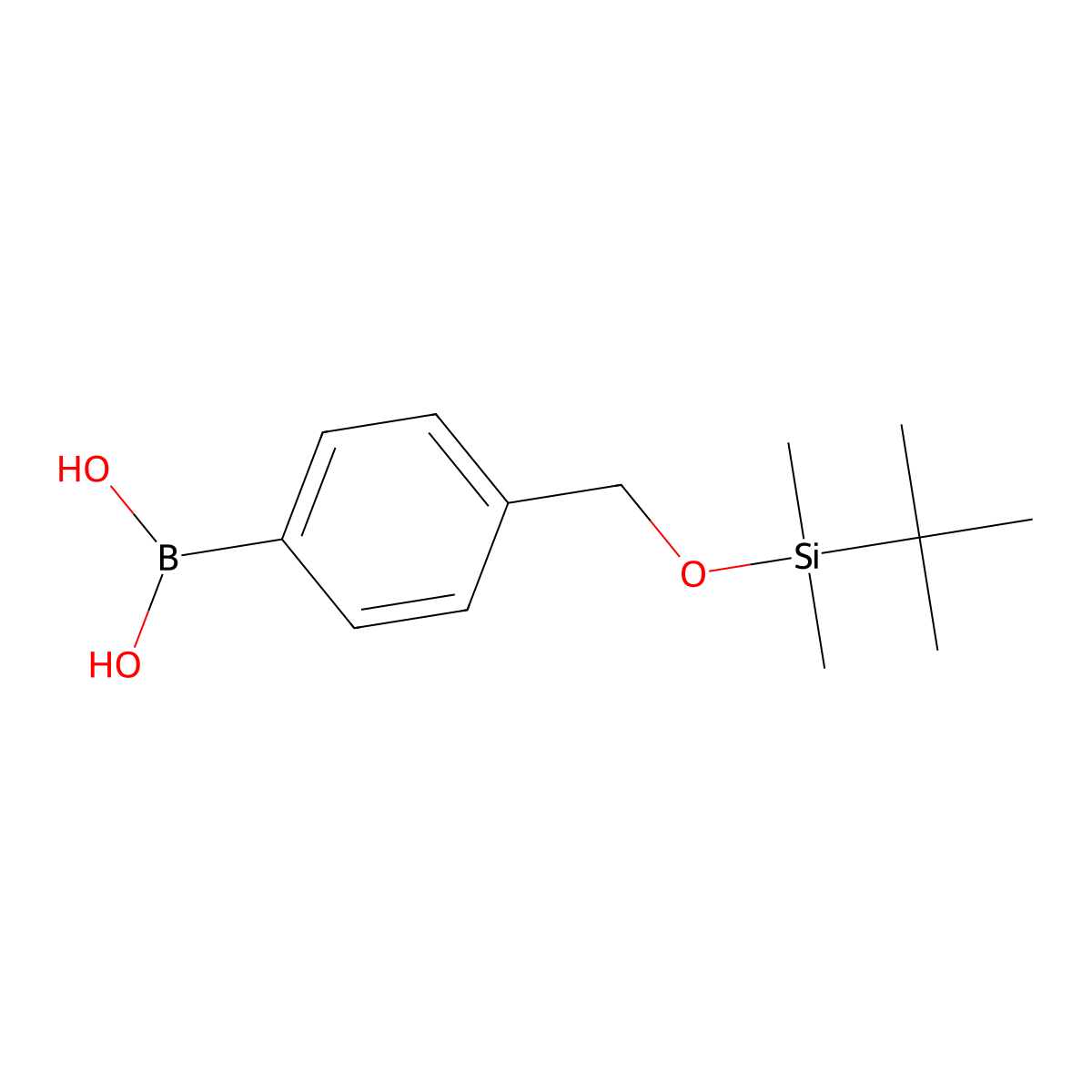 4-(tert-Butyldimethylsilyloxymethyl)phenylboronic acid molecular structure, CAS 162356-89-0