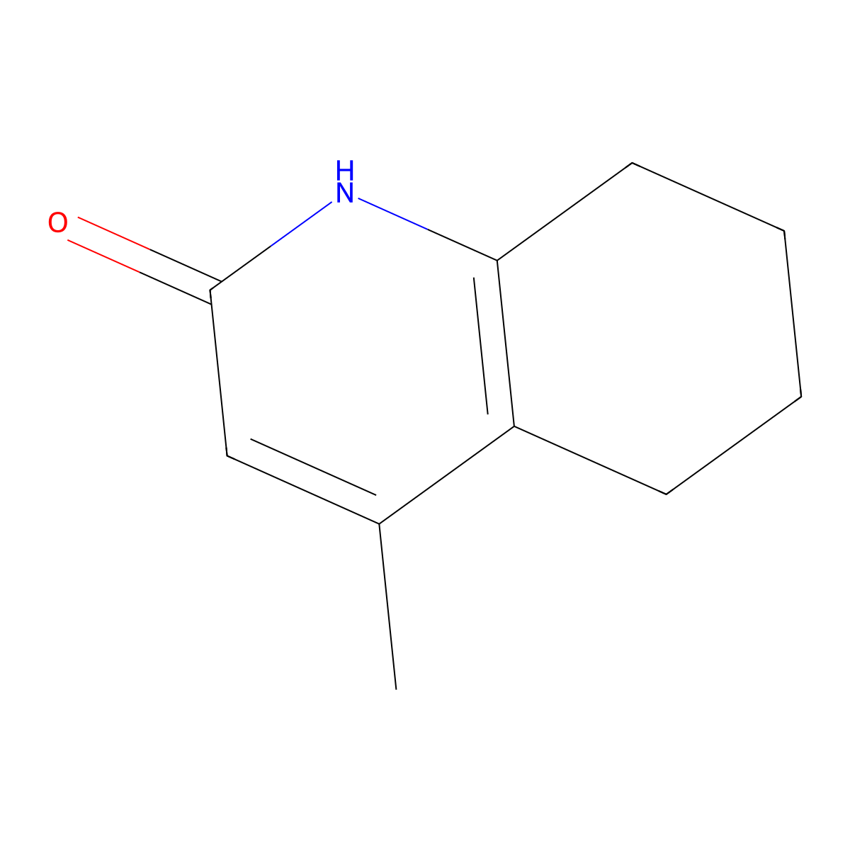 4-Methyl-5,6,7,8-tetrahydroquinolin-2(1h)-one molecular structure, CAS 16236-70-7