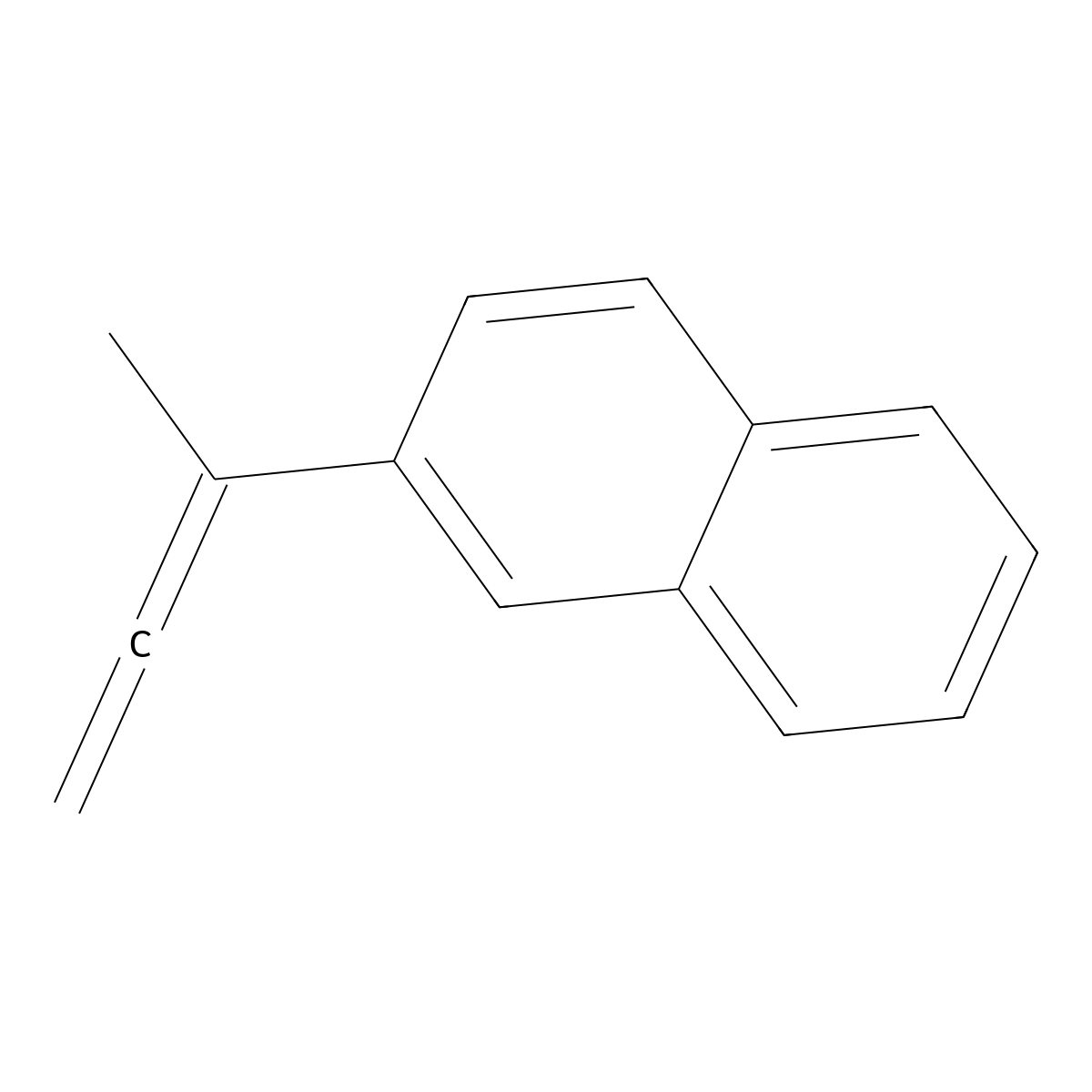 2-(Buta-2,3-dien-2-YL)naphthalene molecular structure, CAS 1623753-06-9