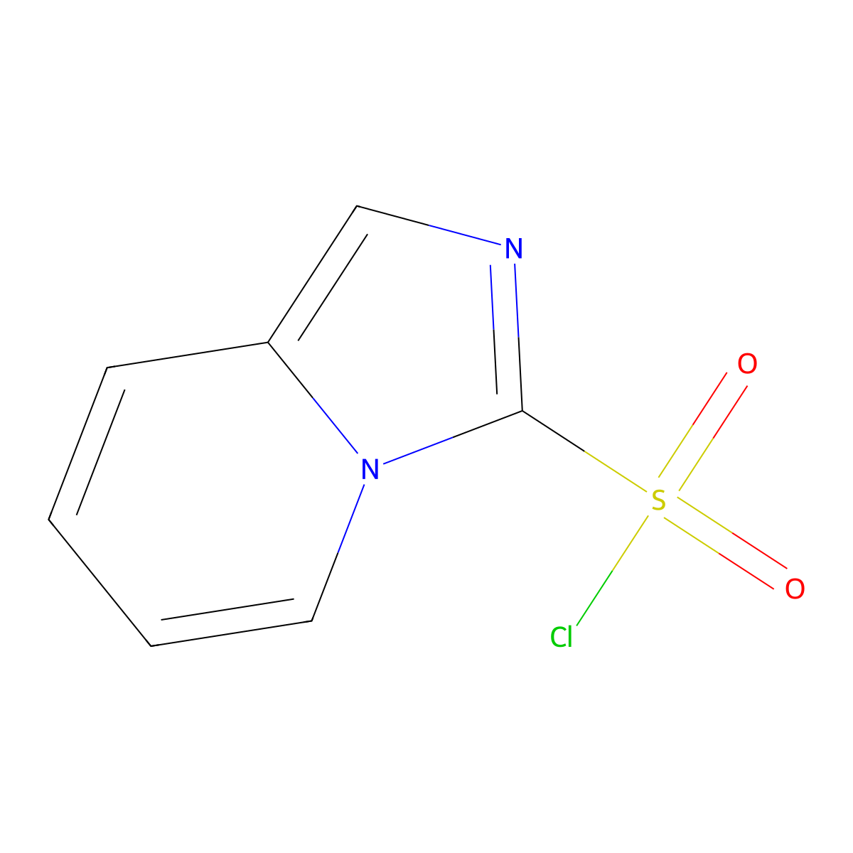 Imidazo[1,5-a]pyridine-3-sulfonyl chloride molecular structure, CAS 162431-65-4