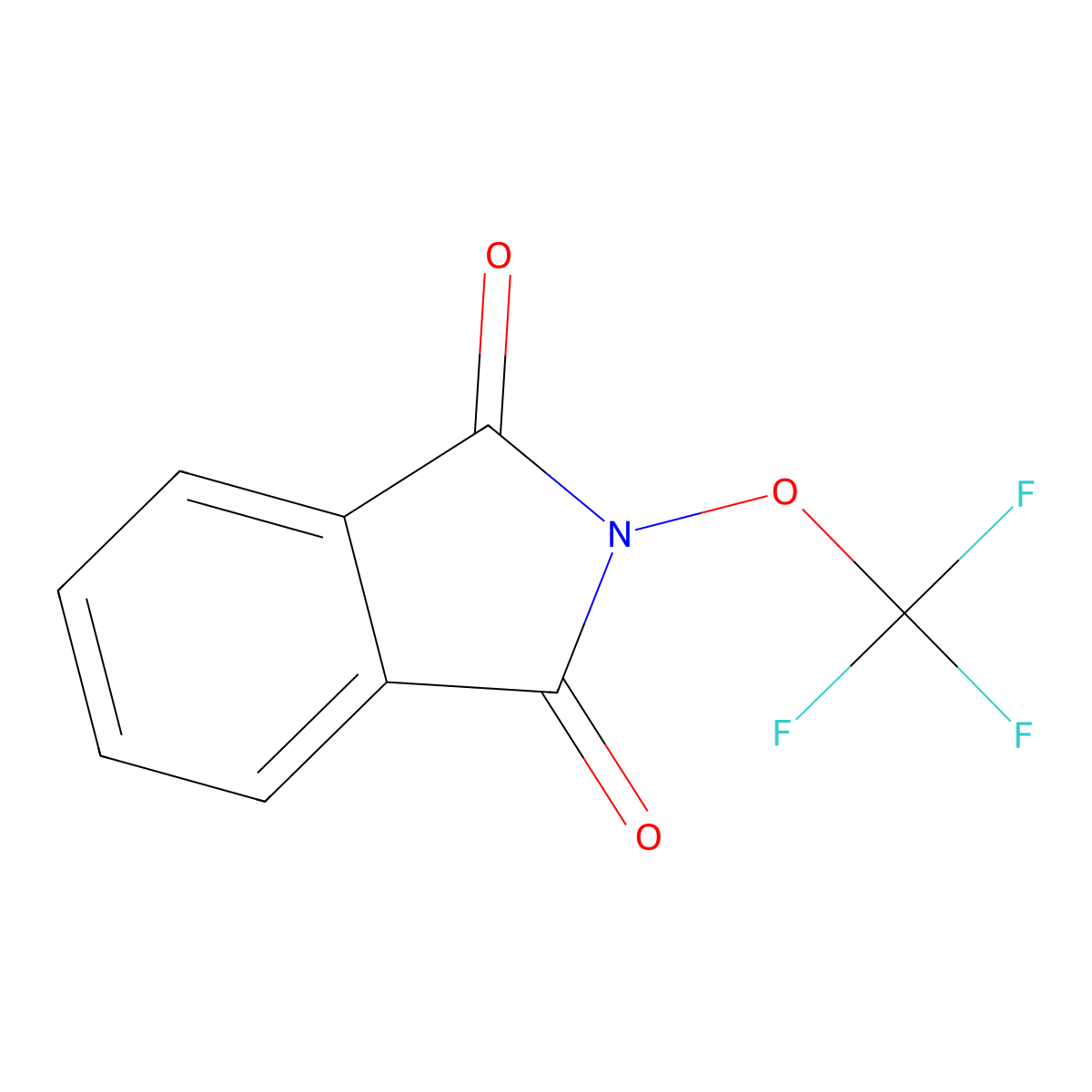 2-(Trifluoromethoxy)isoindoline-1,3-dione molecular structure, CAS 1624625-77-9