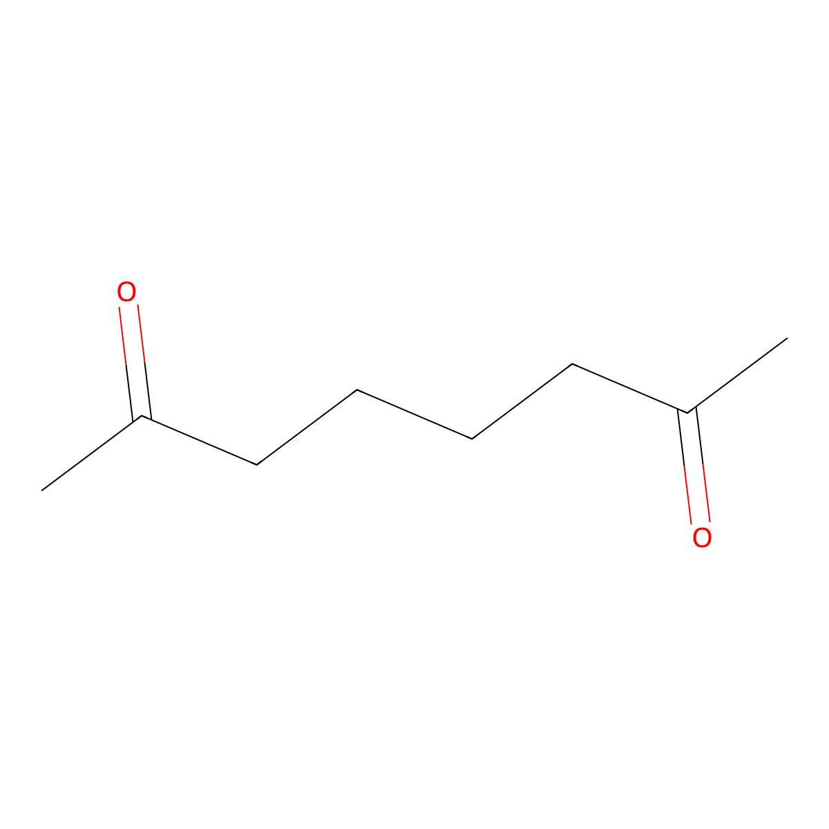 2,7-Octanedione molecular structure, CAS 1626-09-1